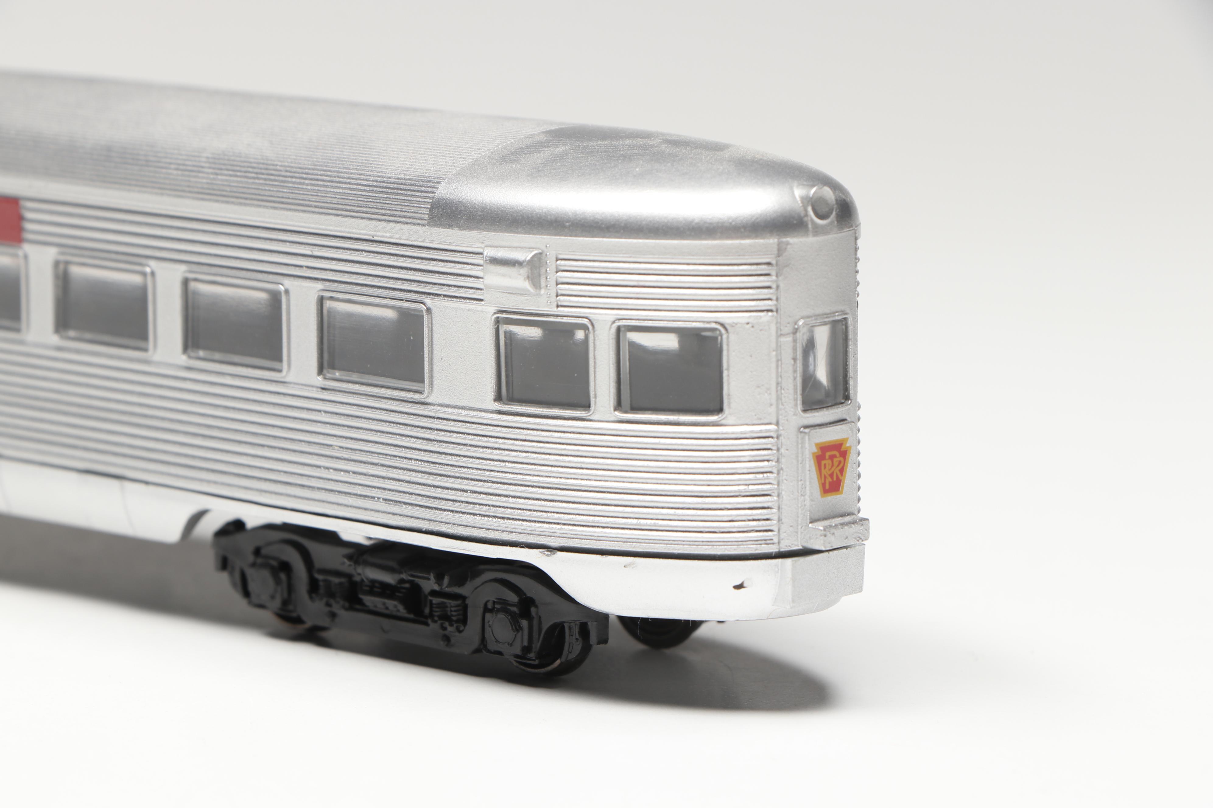 Spectrum HO Scale K4 4-6-2 Pacific Locomotive, Coach #3758 and More Train Cars