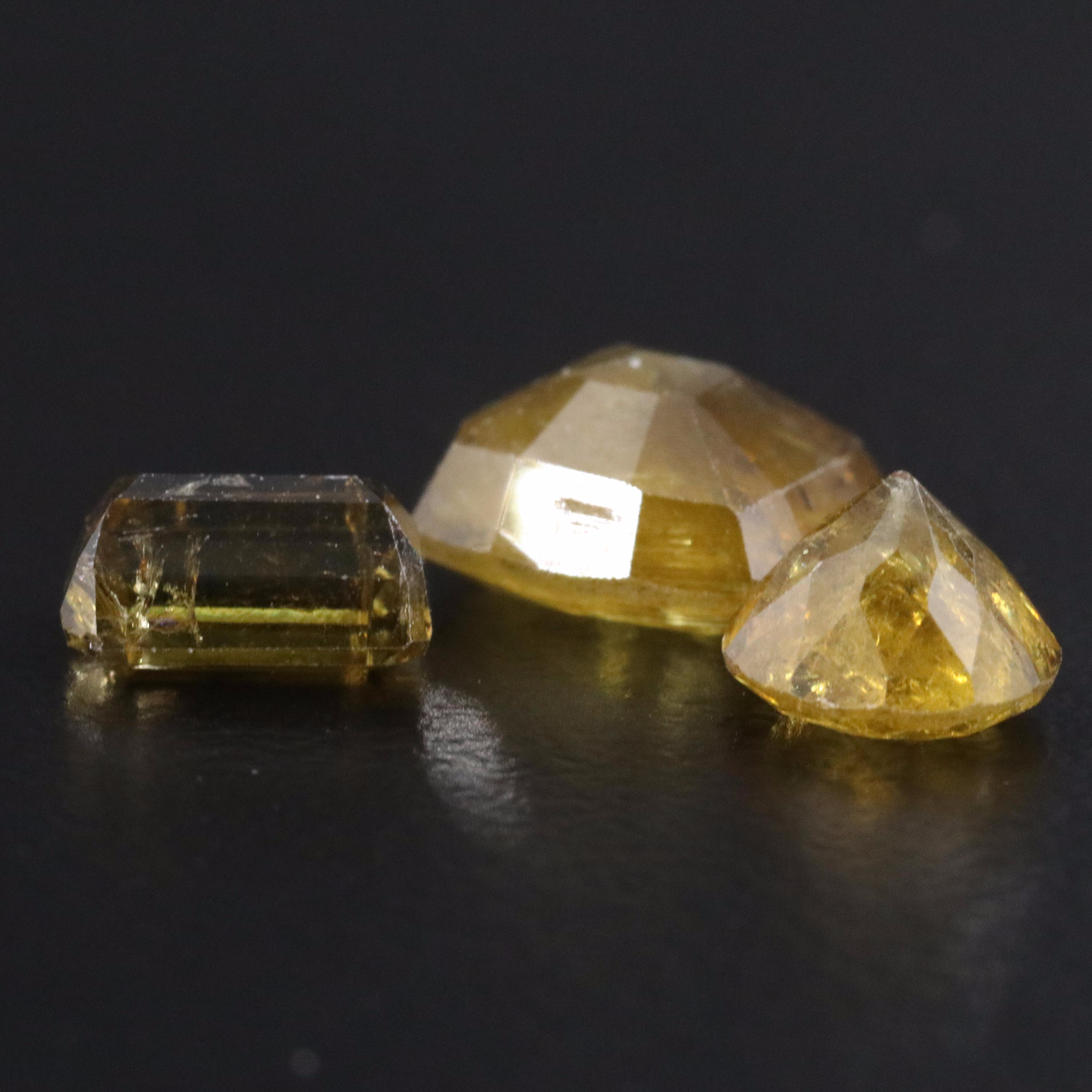 Loose 38.20 CTW Epidote Lot