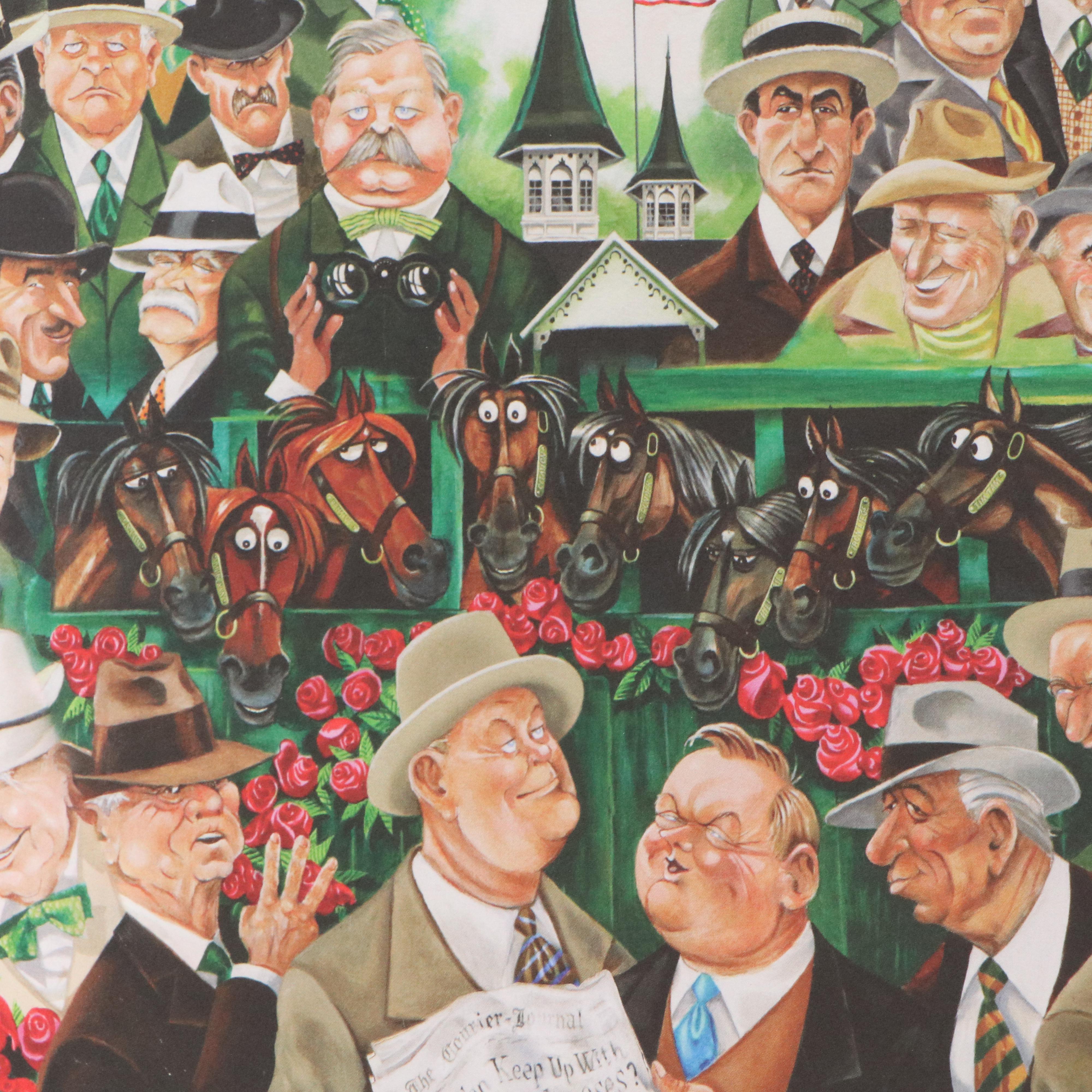 After Pierre Bellocq Offset Lithograph "One Dream - Thousands of Dreamers"