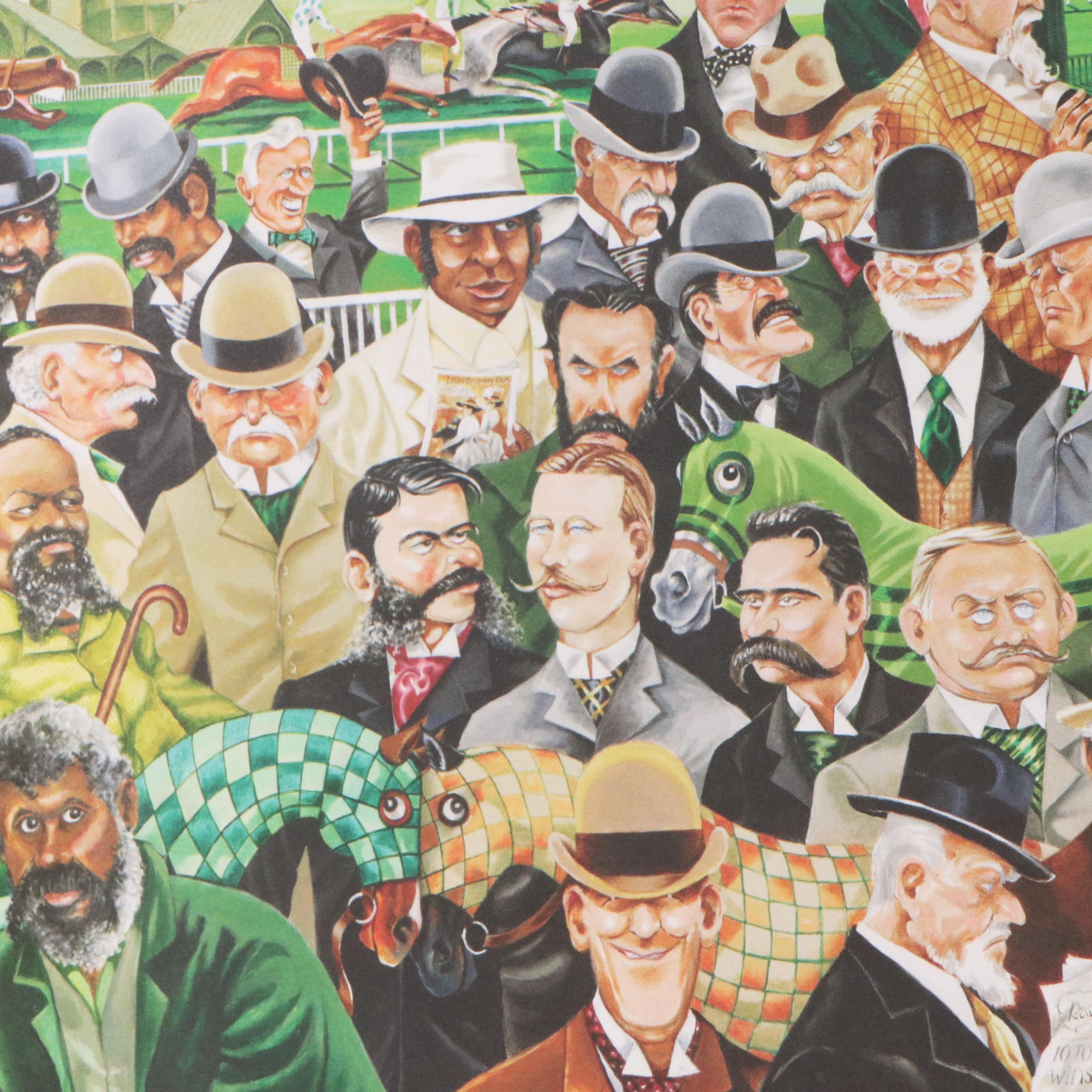 After Pierre Bellocq Offset Lithograph "One Dream - Thousands of Dreamers"