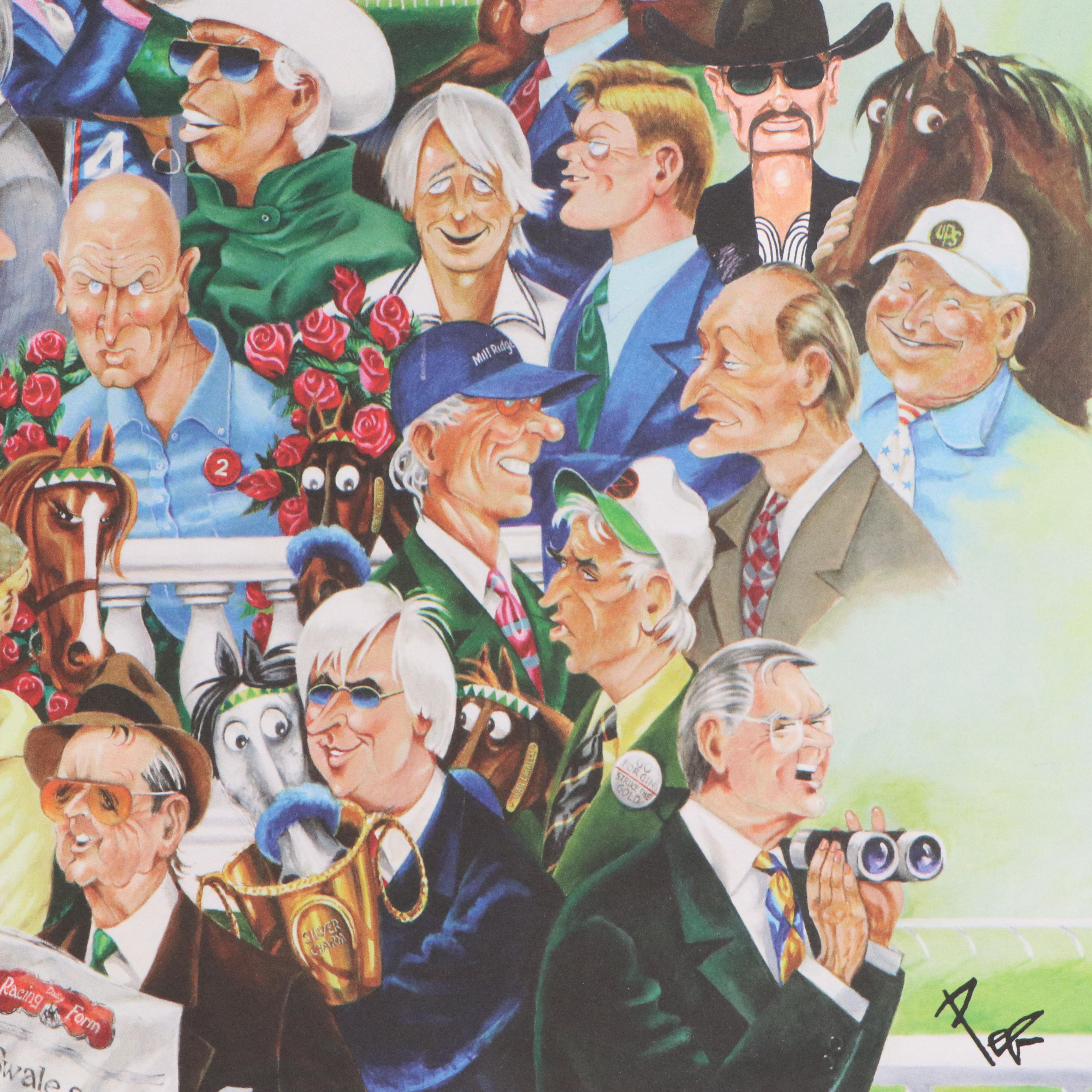 After Pierre Bellocq Offset Lithograph "One Dream - Thousands of Dreamers"