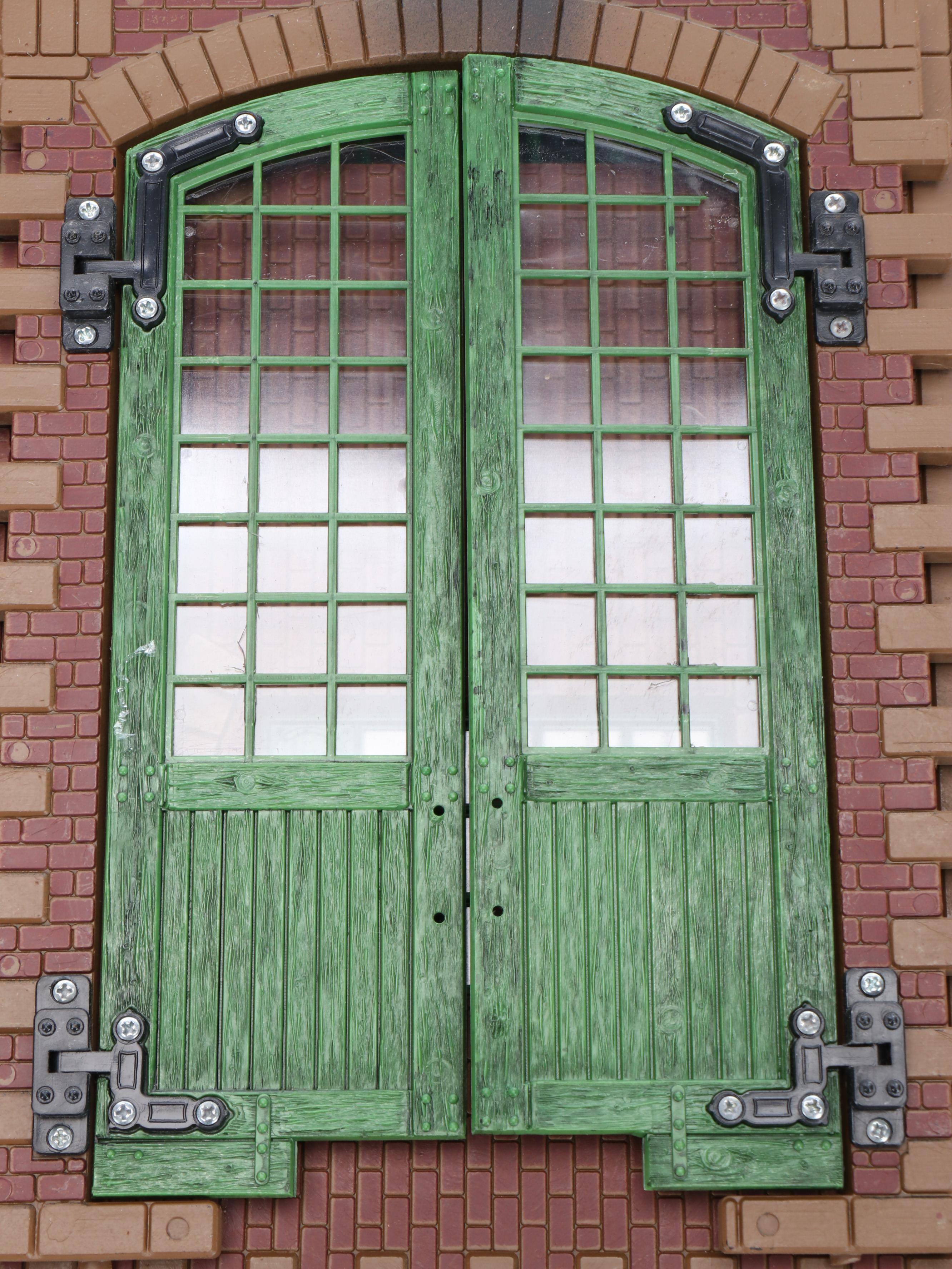 Handcrafted Mail Pouch Tobacco Railroad Bridge with Barn and More