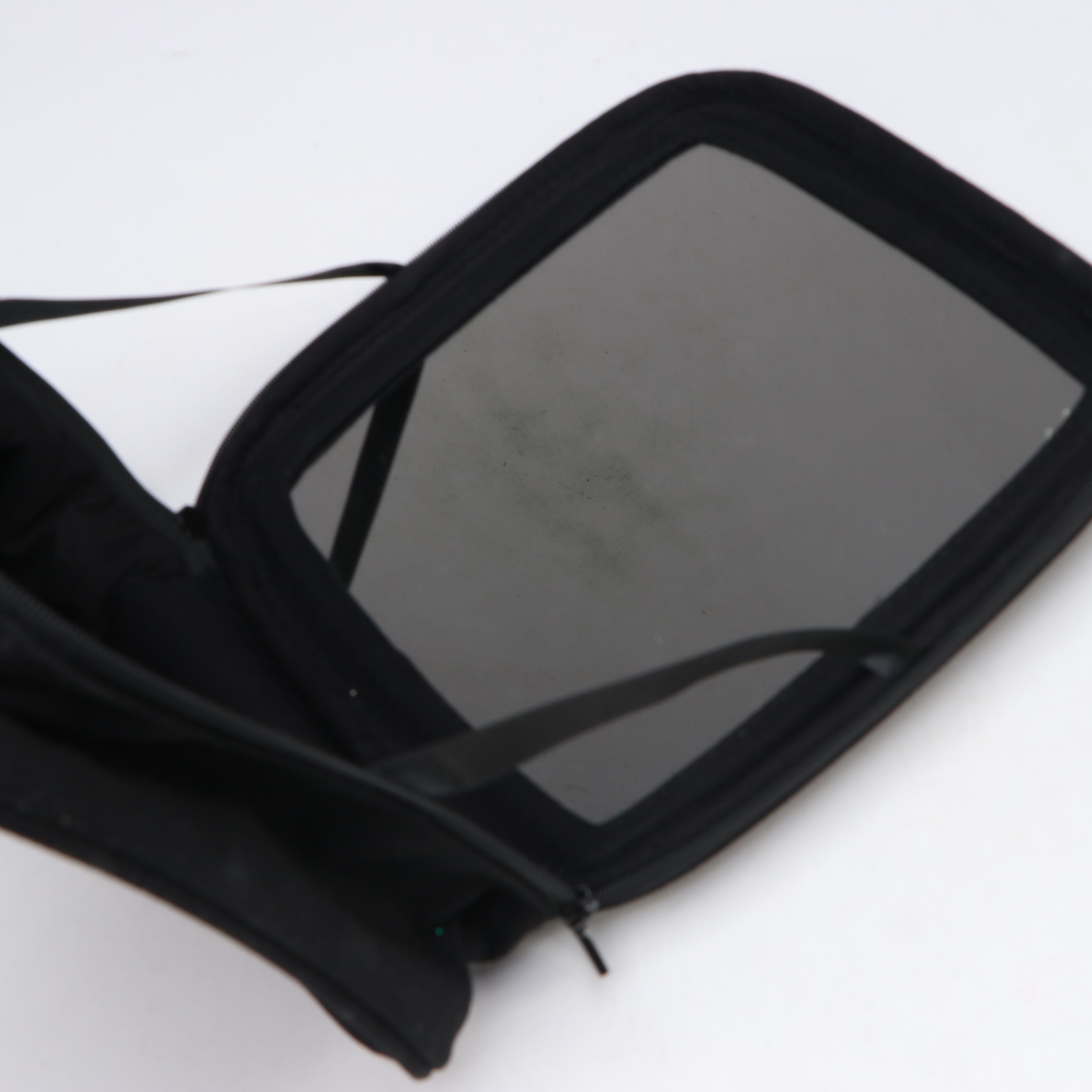 Chanel Beauté Mirrored Zip-Around Makeup Case and Chanel Parfums Mini Handbag