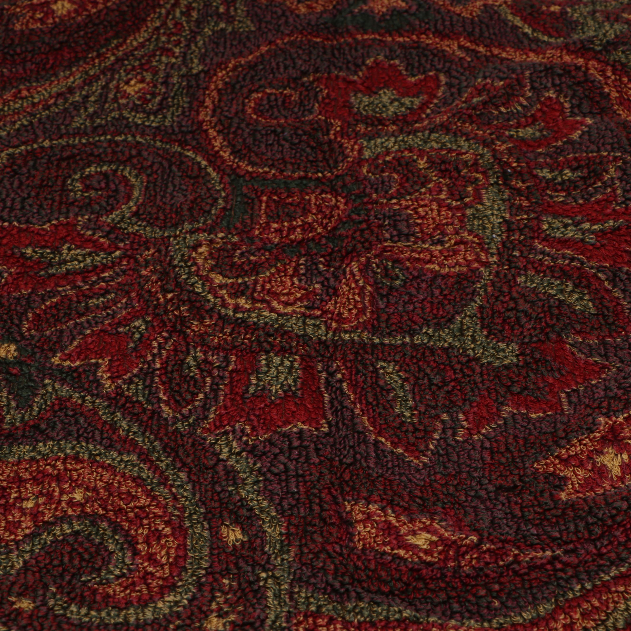 ETRO Barrel Bag and Bath Towel in Paisley Print with Twisted Faux Pearl Necklace