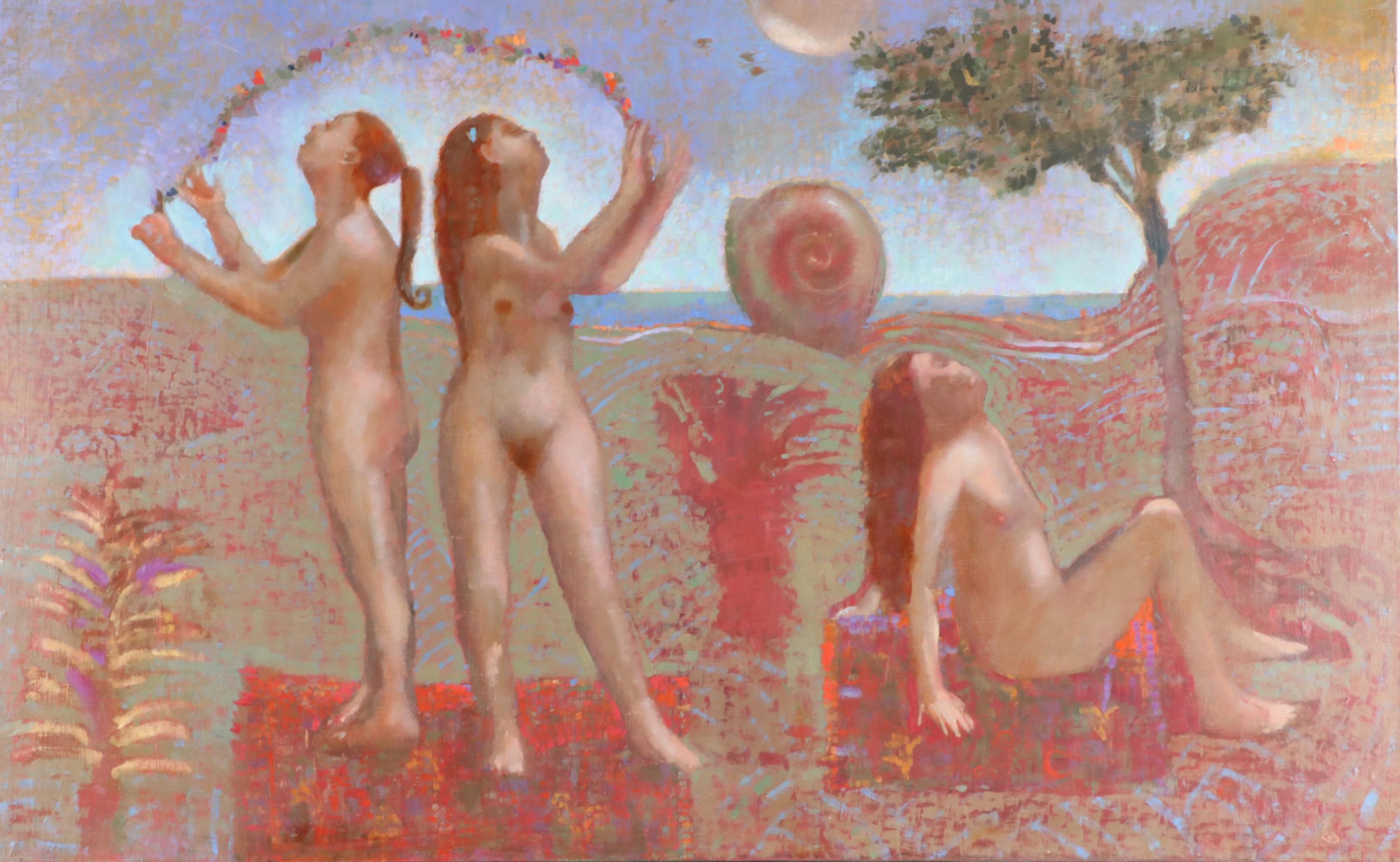 Greg Decker Figurative Oil Painting "Ecstasy (L'Ecstase)," 2010