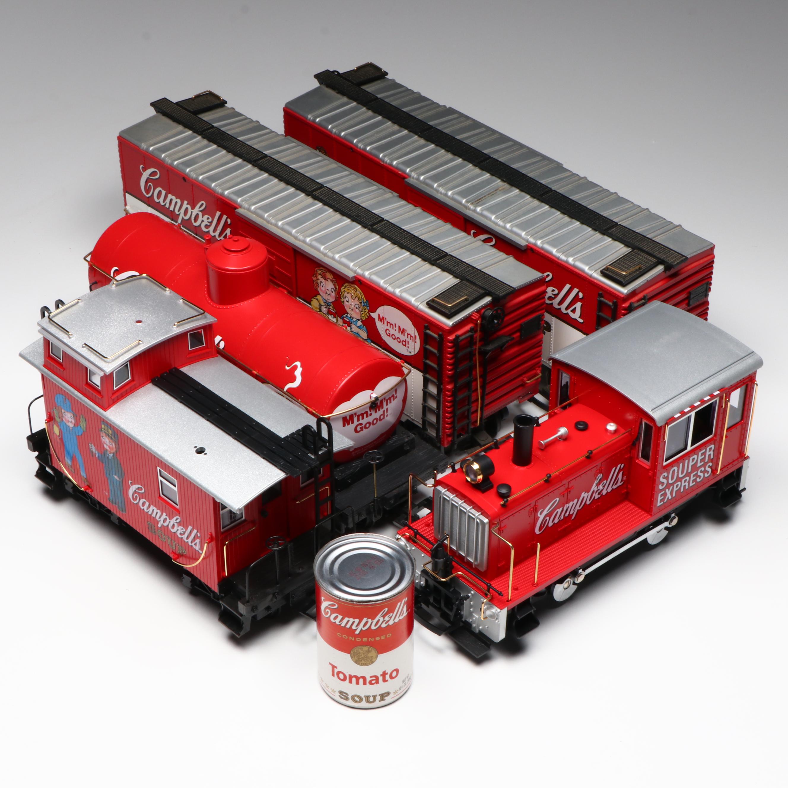 LGB G Scale 70630 Campbell's Souper Express Limited Edition Set and More