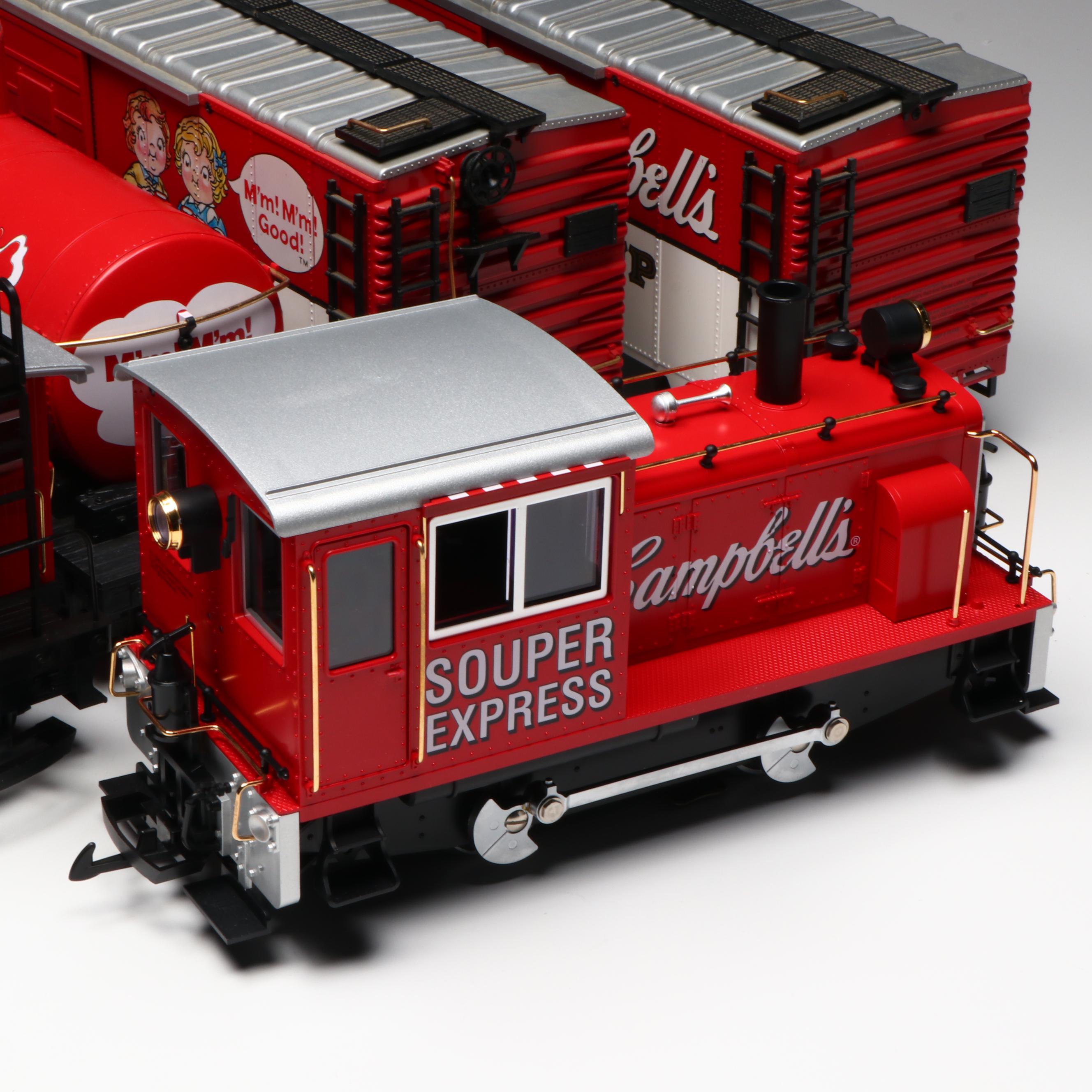 LGB G Scale 70630 Campbell's Souper Express Limited Edition Set and More