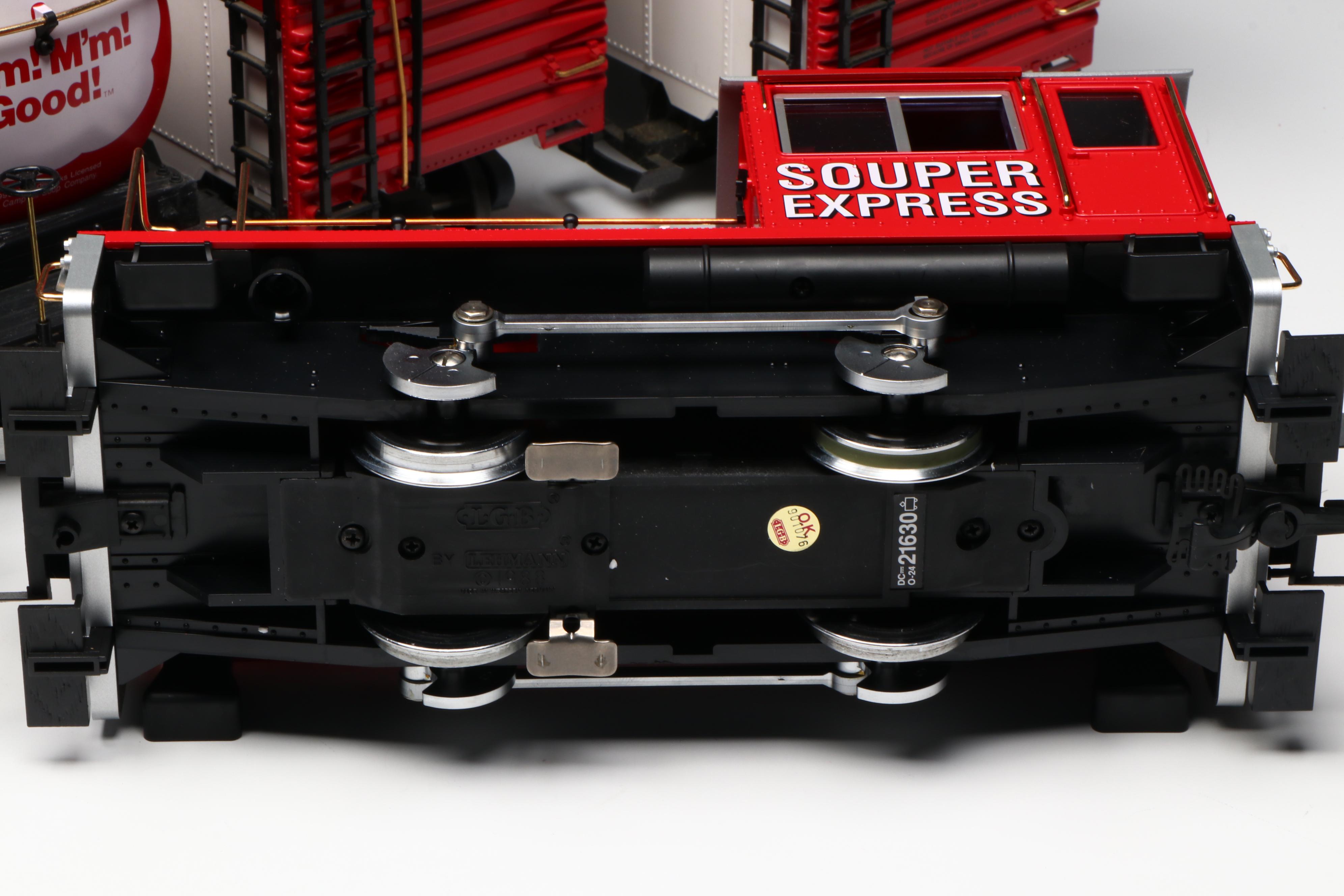 LGB G Scale 70630 Campbell's Souper Express Limited Edition Set and More