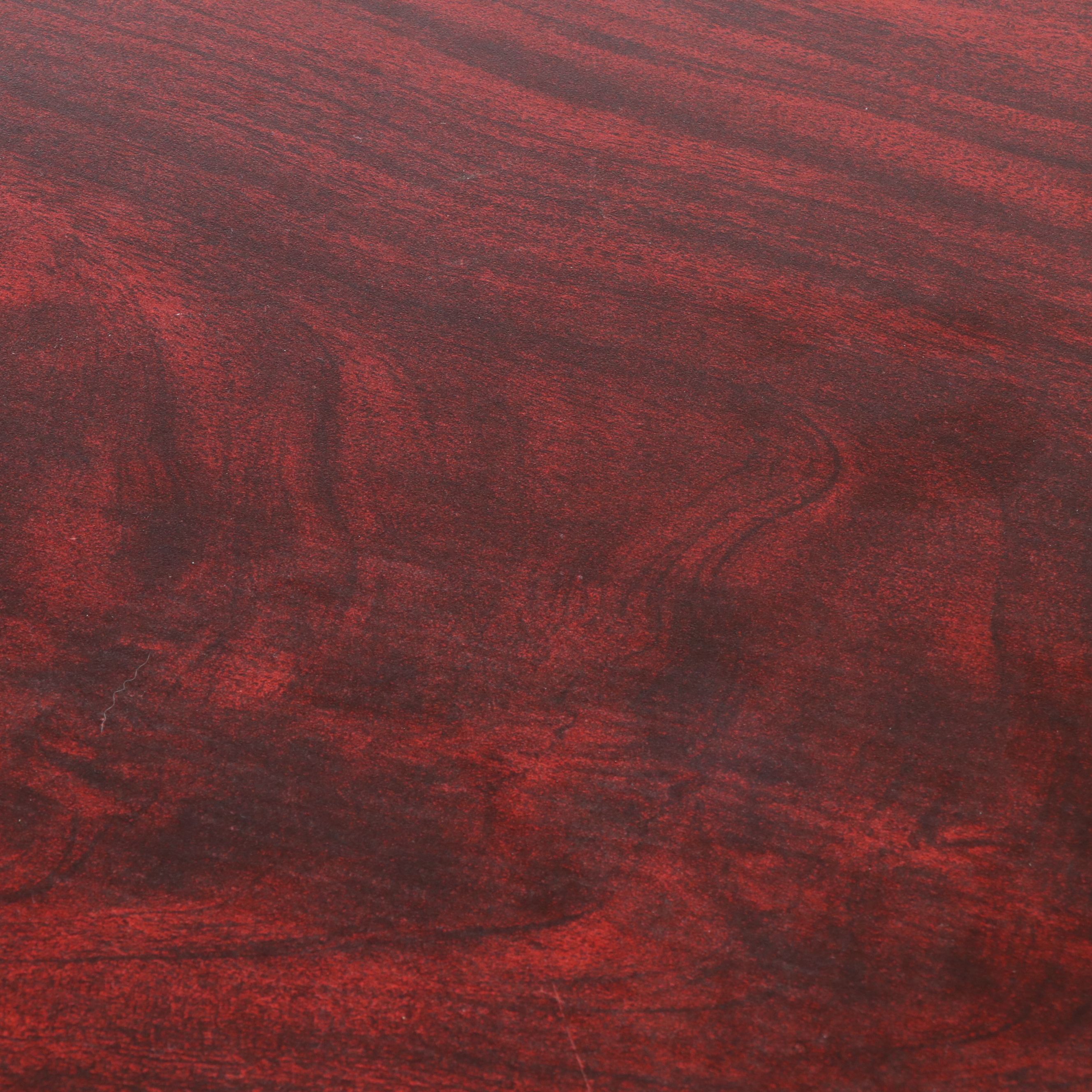 M. Deitz and Sons Laminate and Iron Dining Table with Single Chair