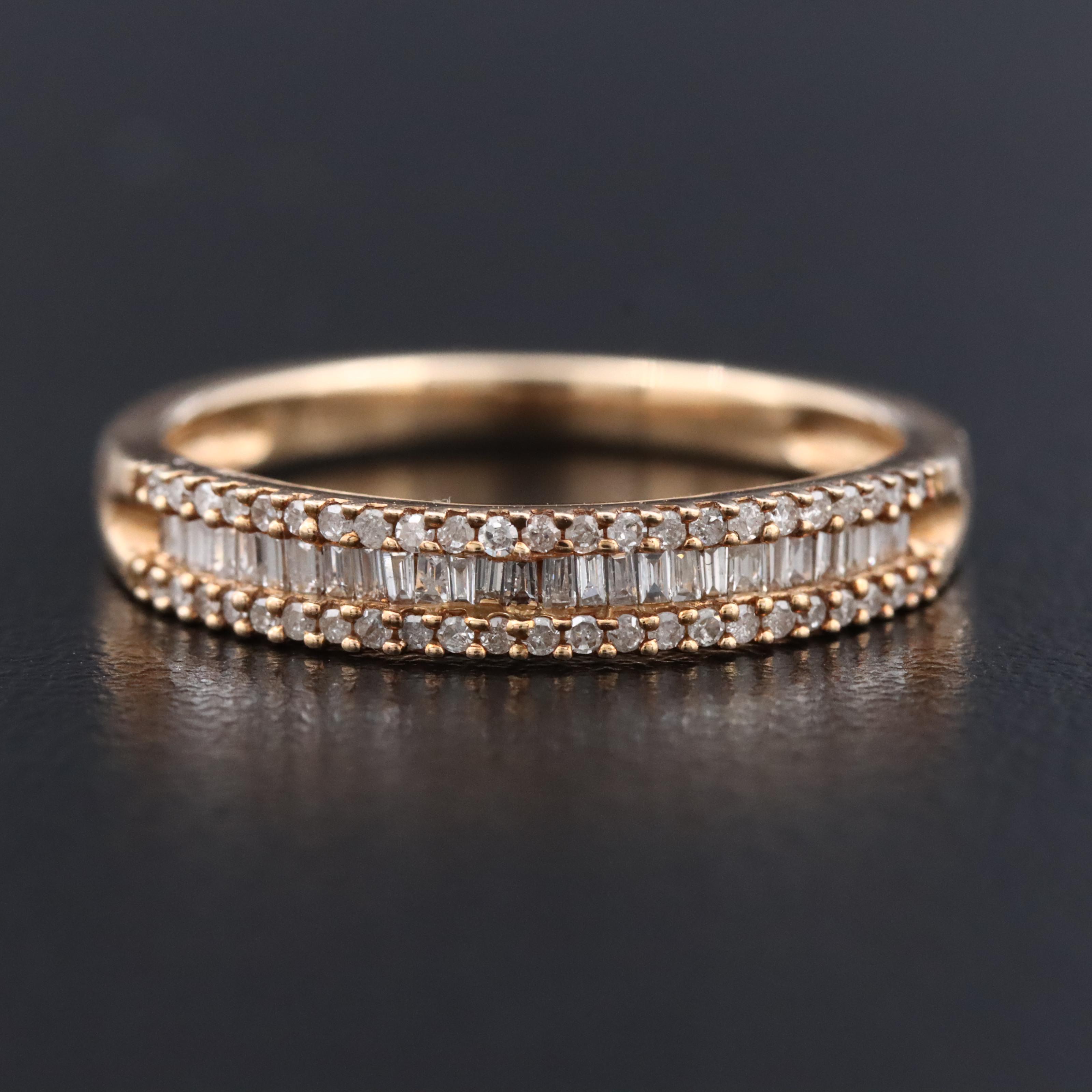 10K 0.25 CTW Diamond Ring