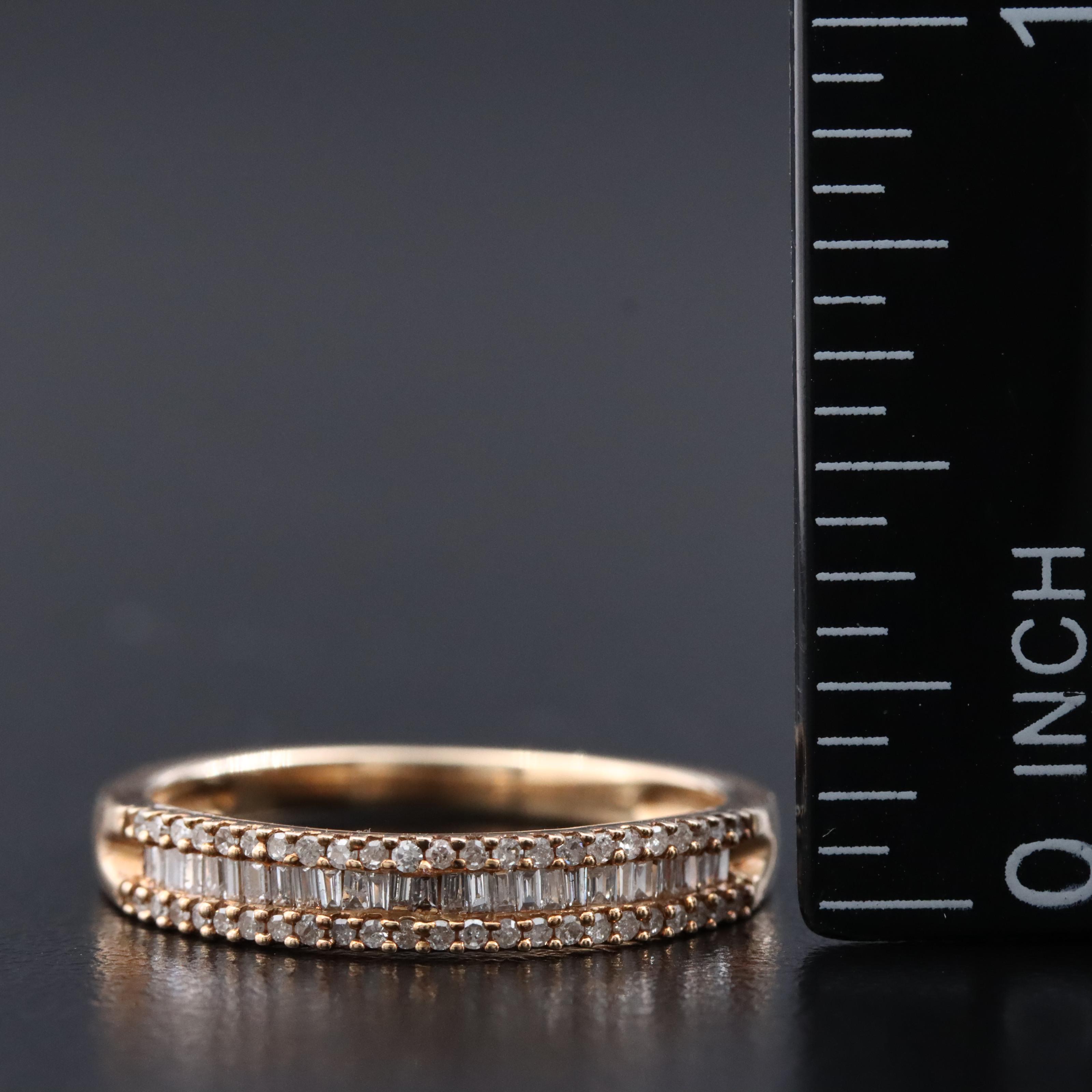 10K 0.25 CTW Diamond Ring