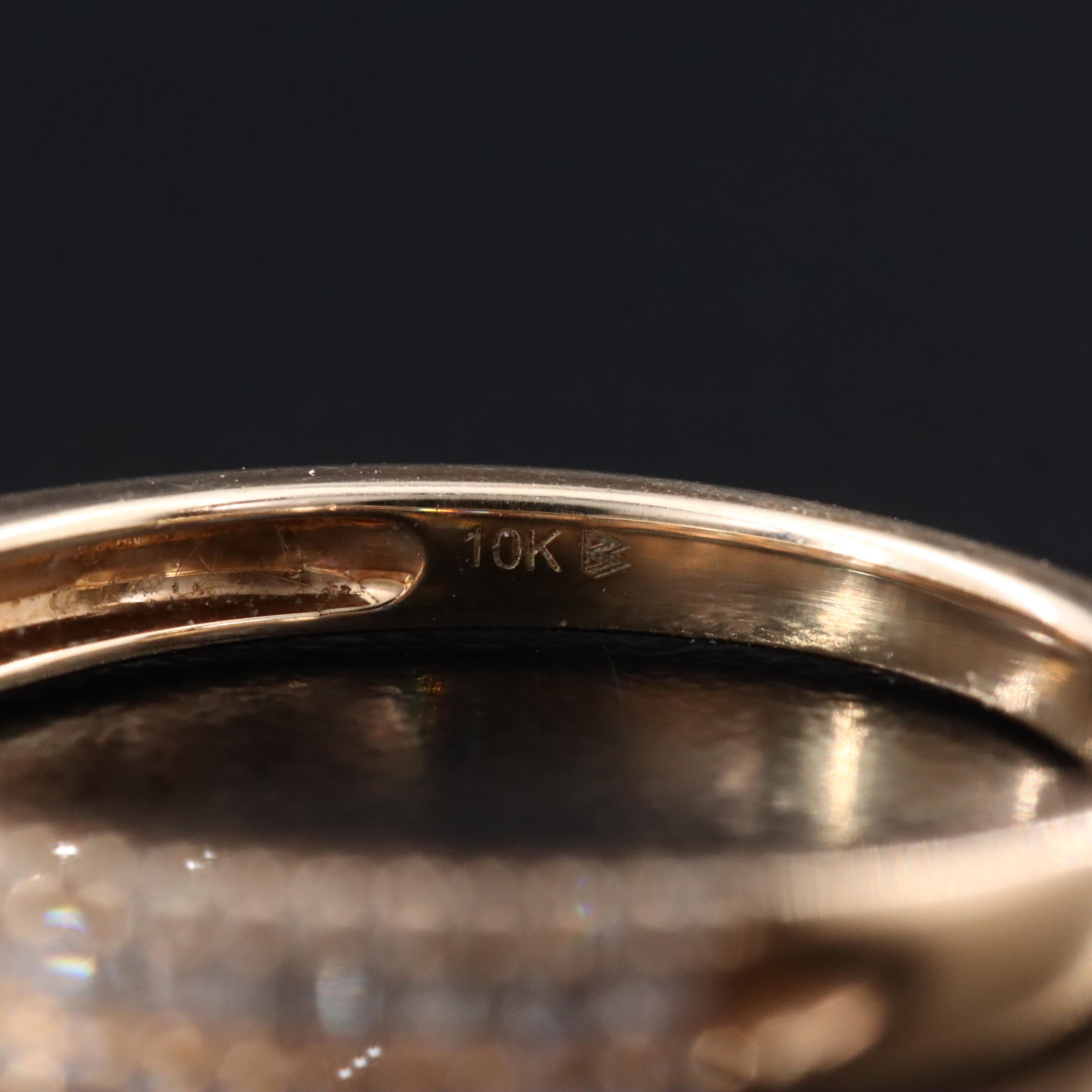 10K 0.25 CTW Diamond Ring