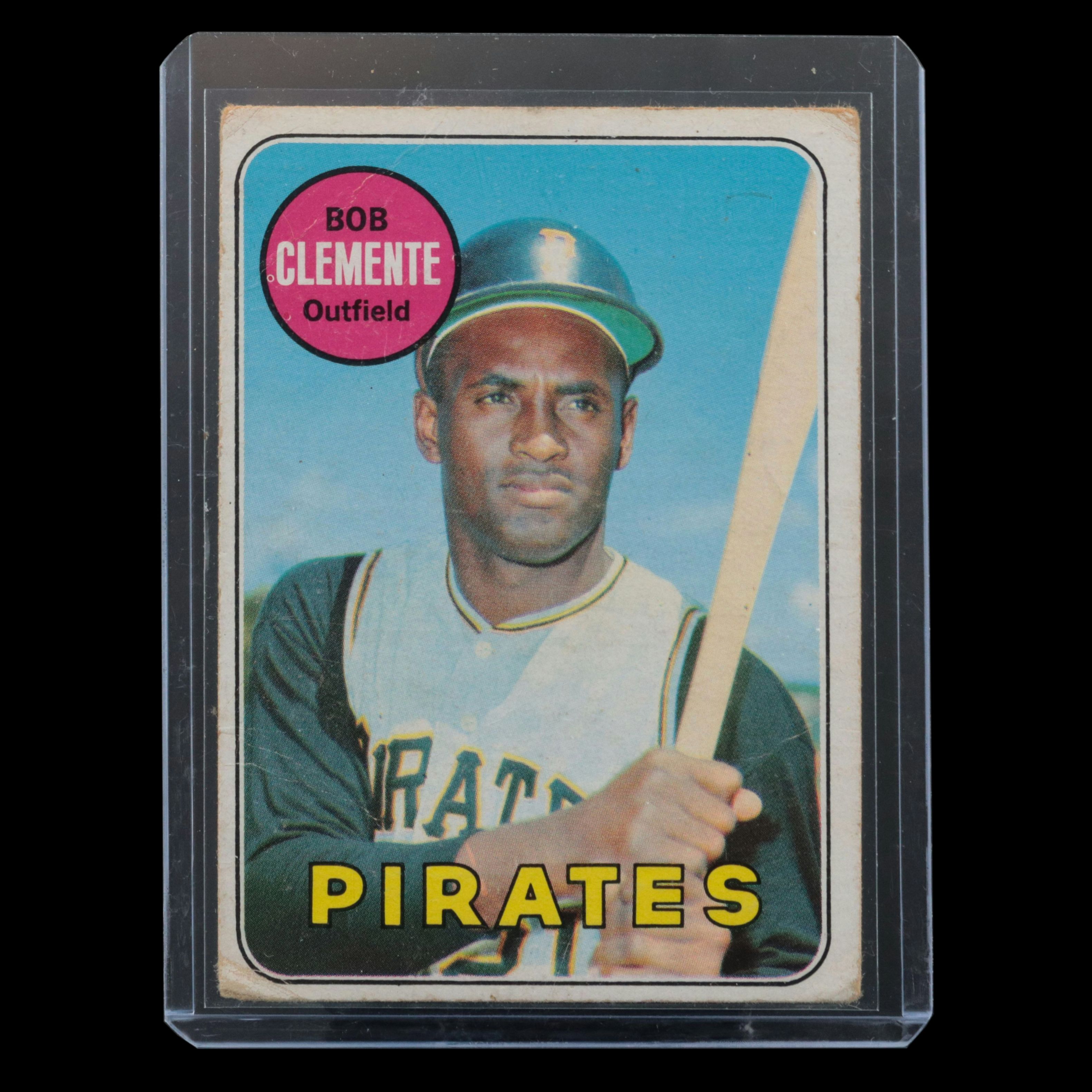 1969 Topps Roberto Clemente Pittsburgh Pirates Baseball Card