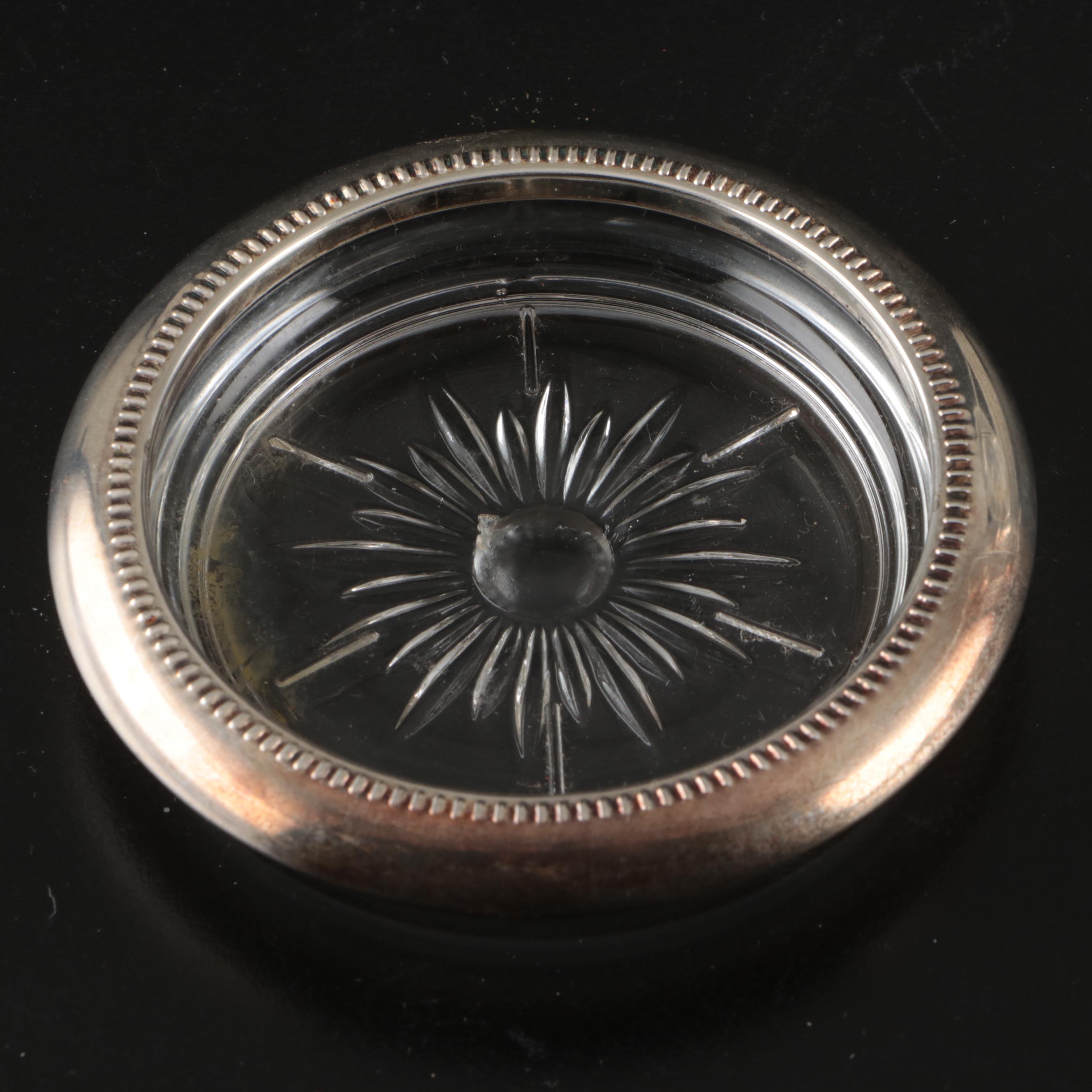 Royal Doulton Porcelain "Nankin" Plates with Val St. Lambert and Other Tableware