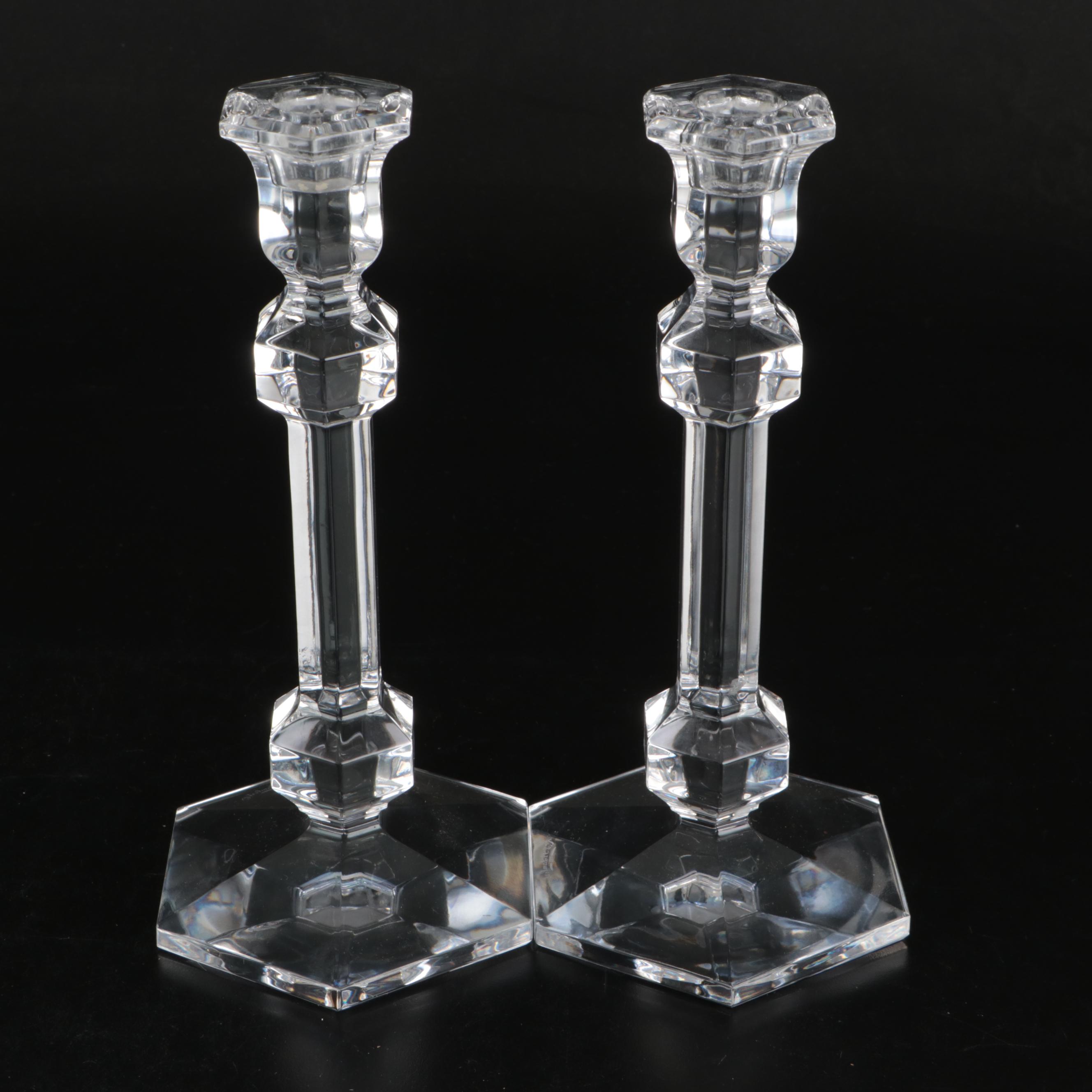 Royal Doulton Porcelain "Nankin" Plates with Val St. Lambert and Other Tableware