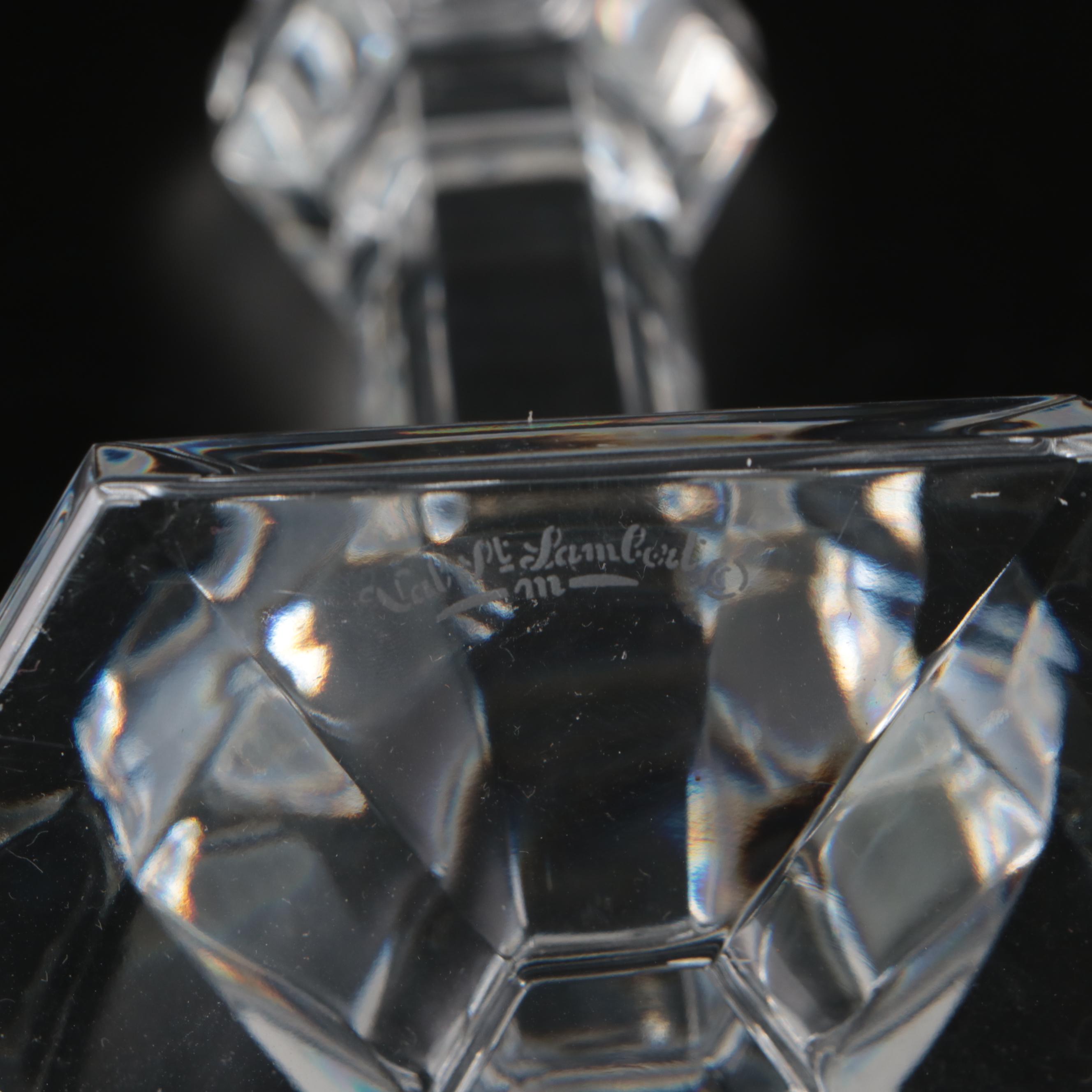 Royal Doulton Porcelain "Nankin" Plates with Val St. Lambert and Other Tableware