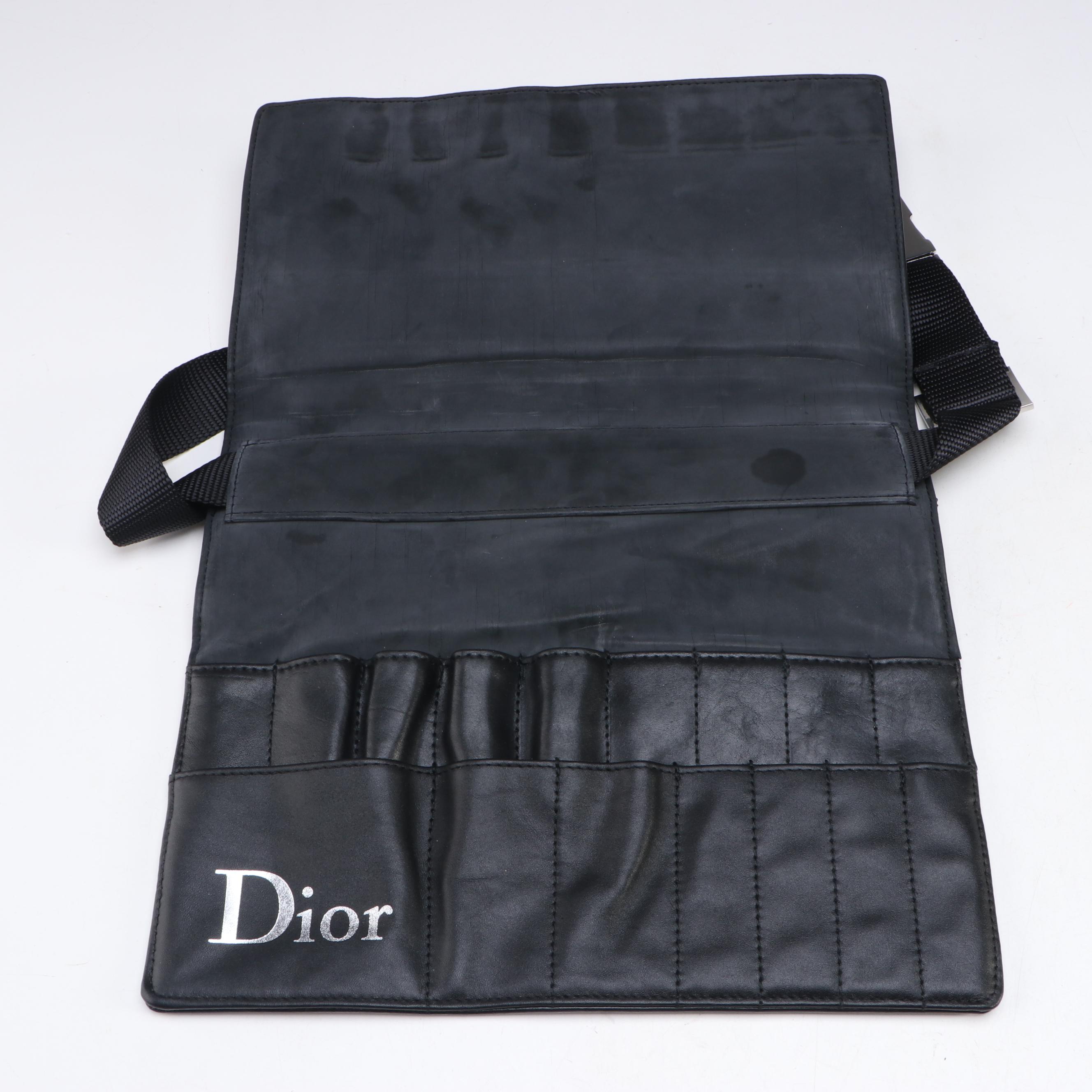 Dior Beauté Promotional MUA Makeup Brush Belt Bag and Cannage Mesh Tote Bag