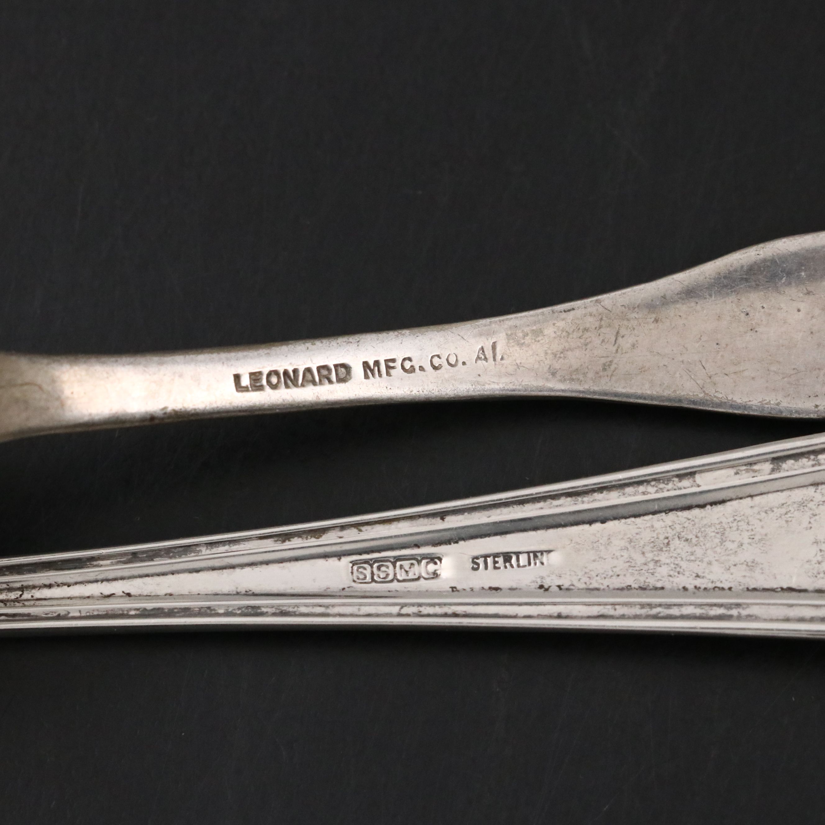 Saart Bros. Sterling Pierced Spoon with Pen Stand and Chicago Expo Souvenir