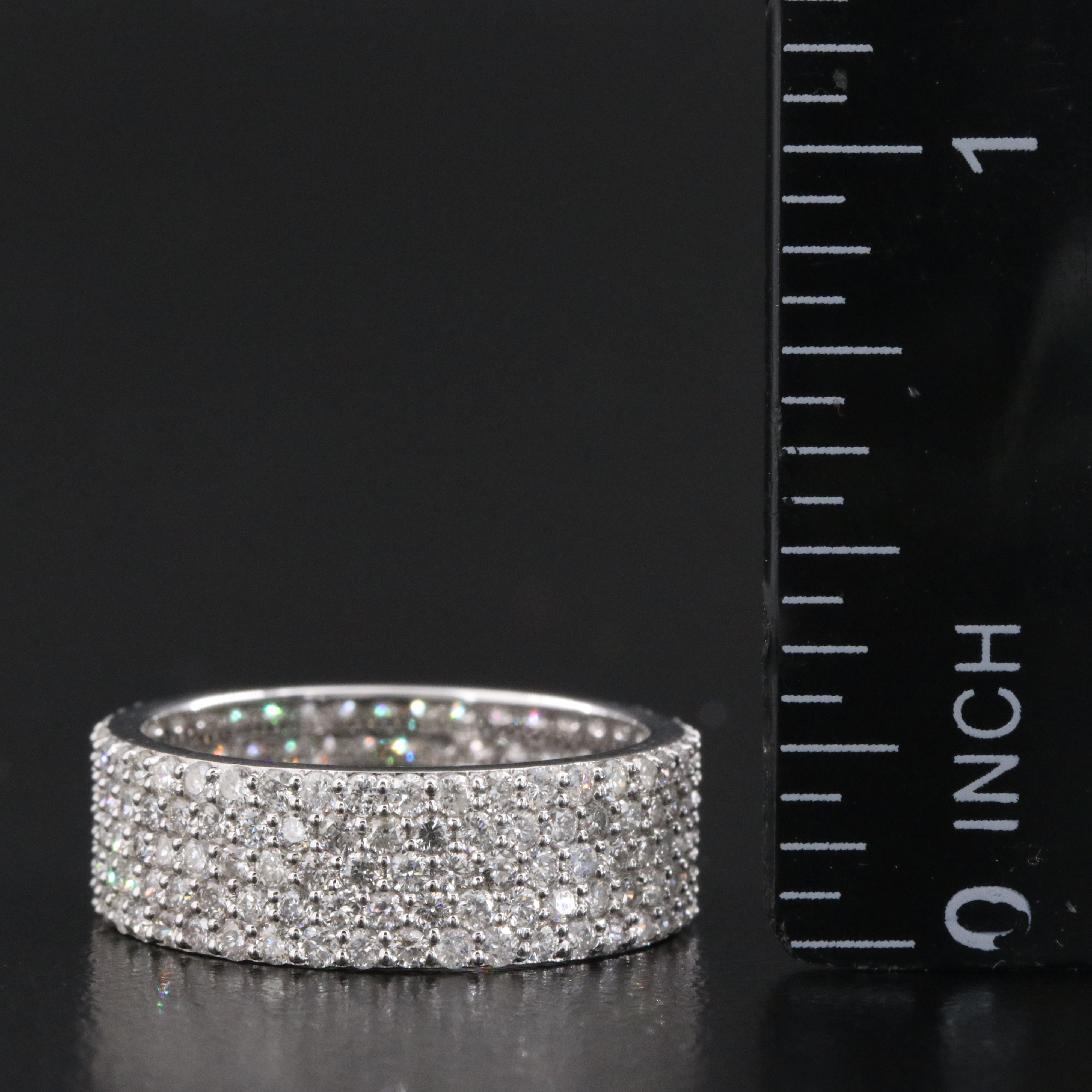 14K 2.04 CTW Diamond Eternity Band