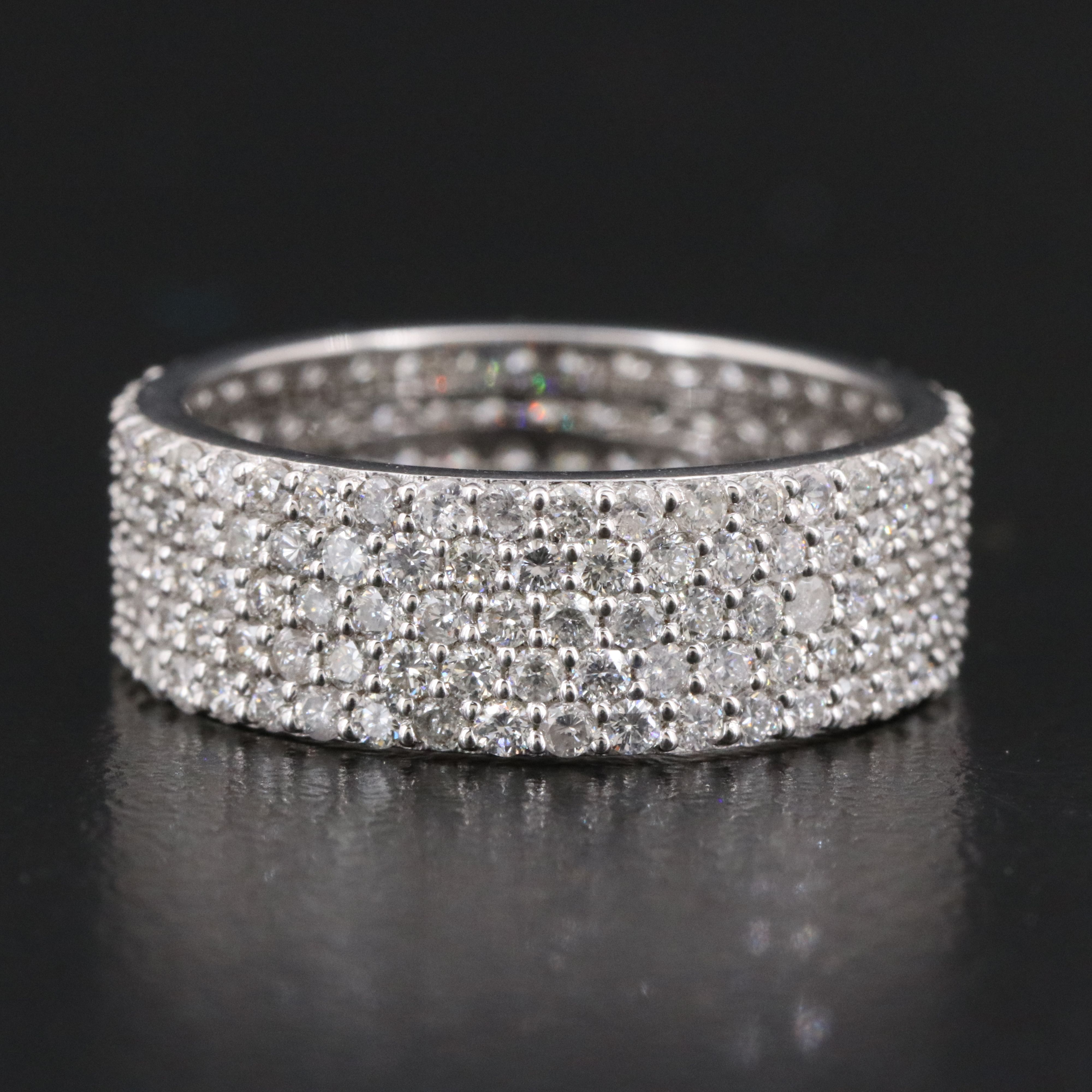 14K 2.04 CTW Diamond Eternity Band