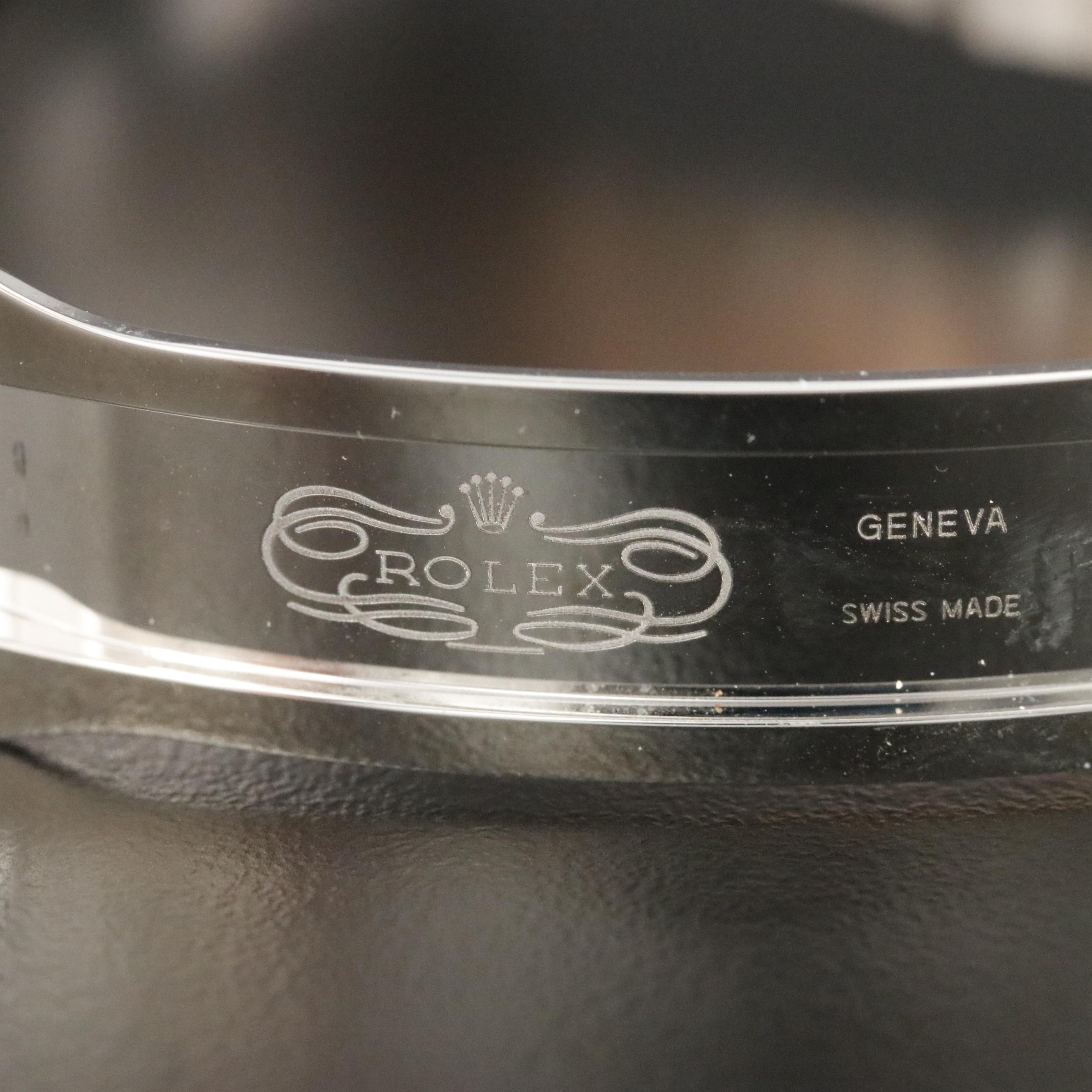 Rolex Datejust Everose Gold Roman White Dial Watch