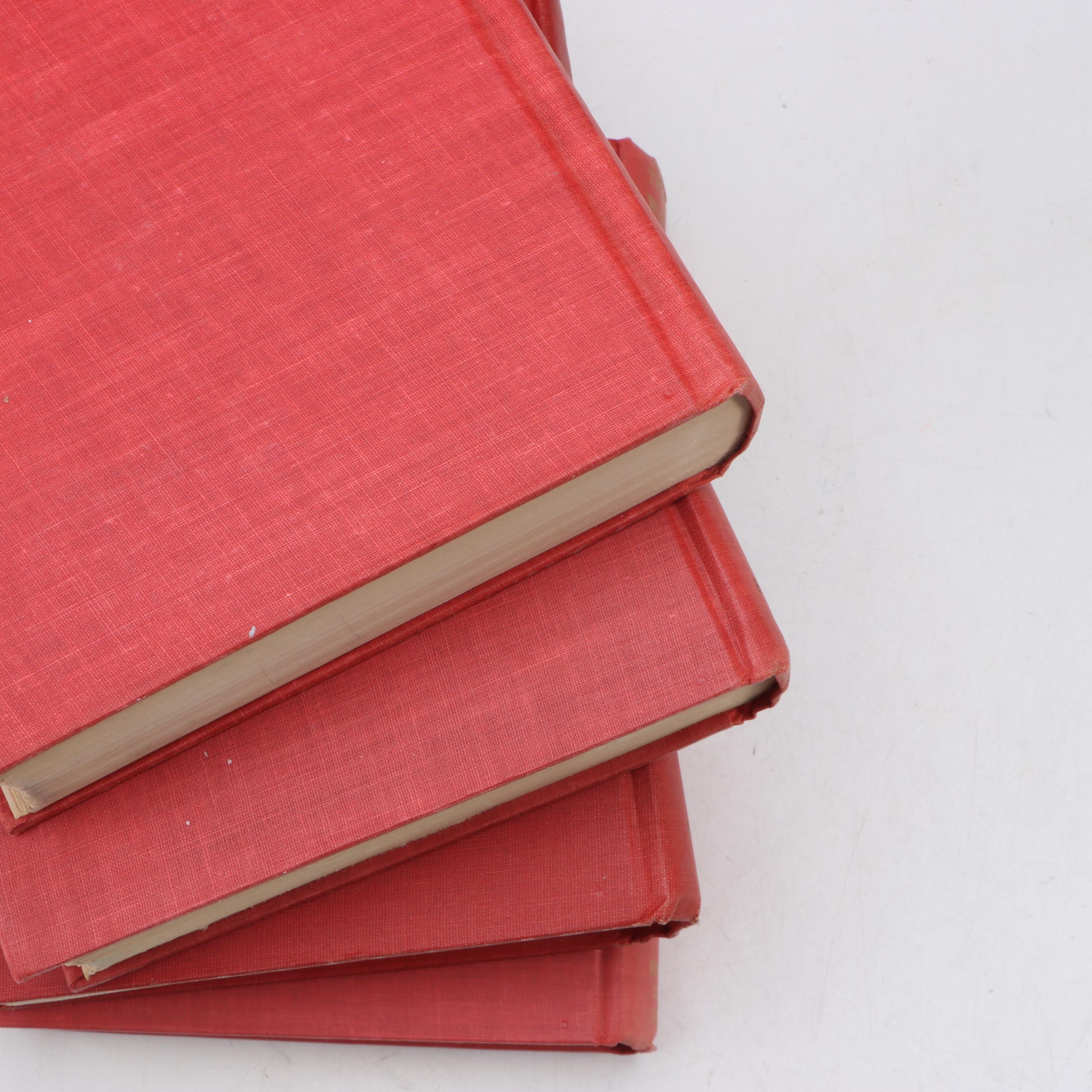 Trade and Book Club Edition "The Second World War" Complete Set by Churchill