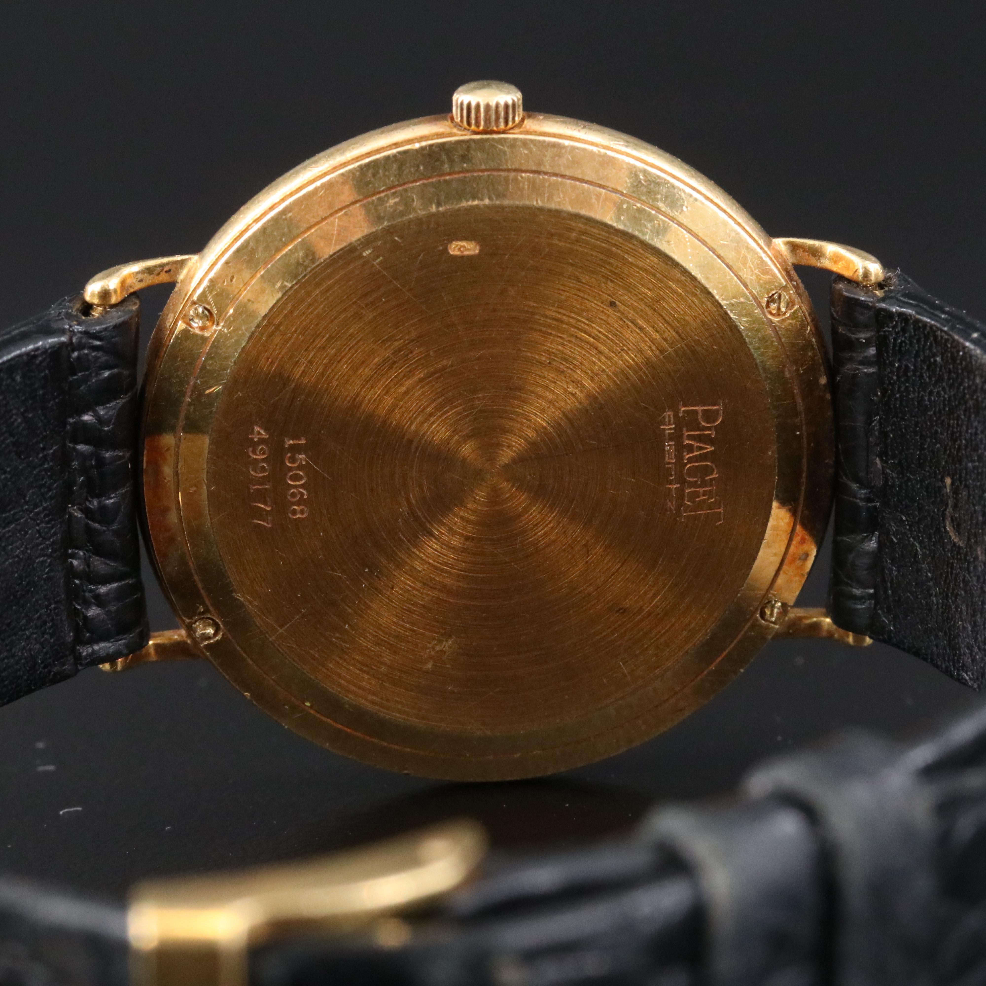 18K Piaget Calendar Quartz Watch