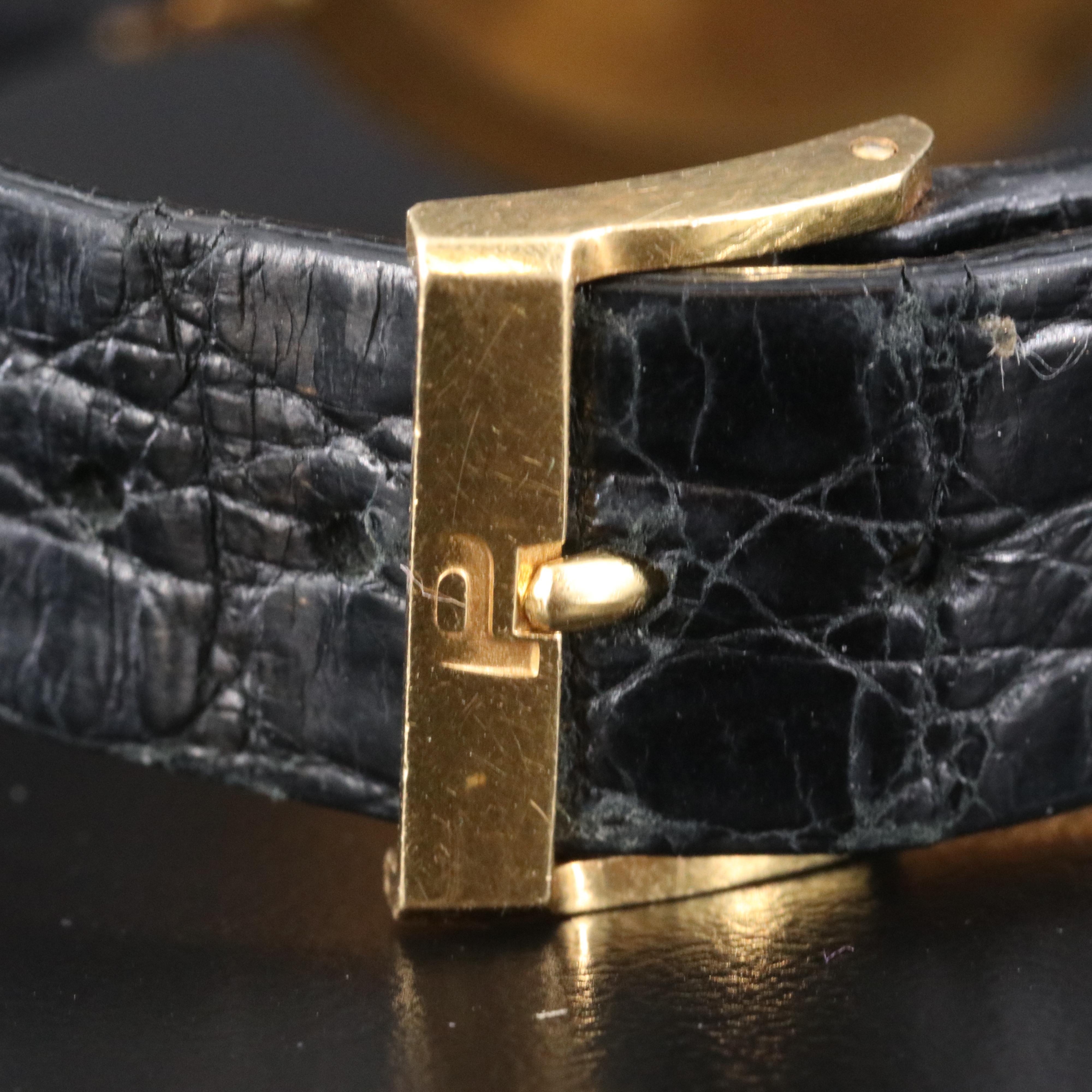 18K Piaget Calendar Quartz Watch