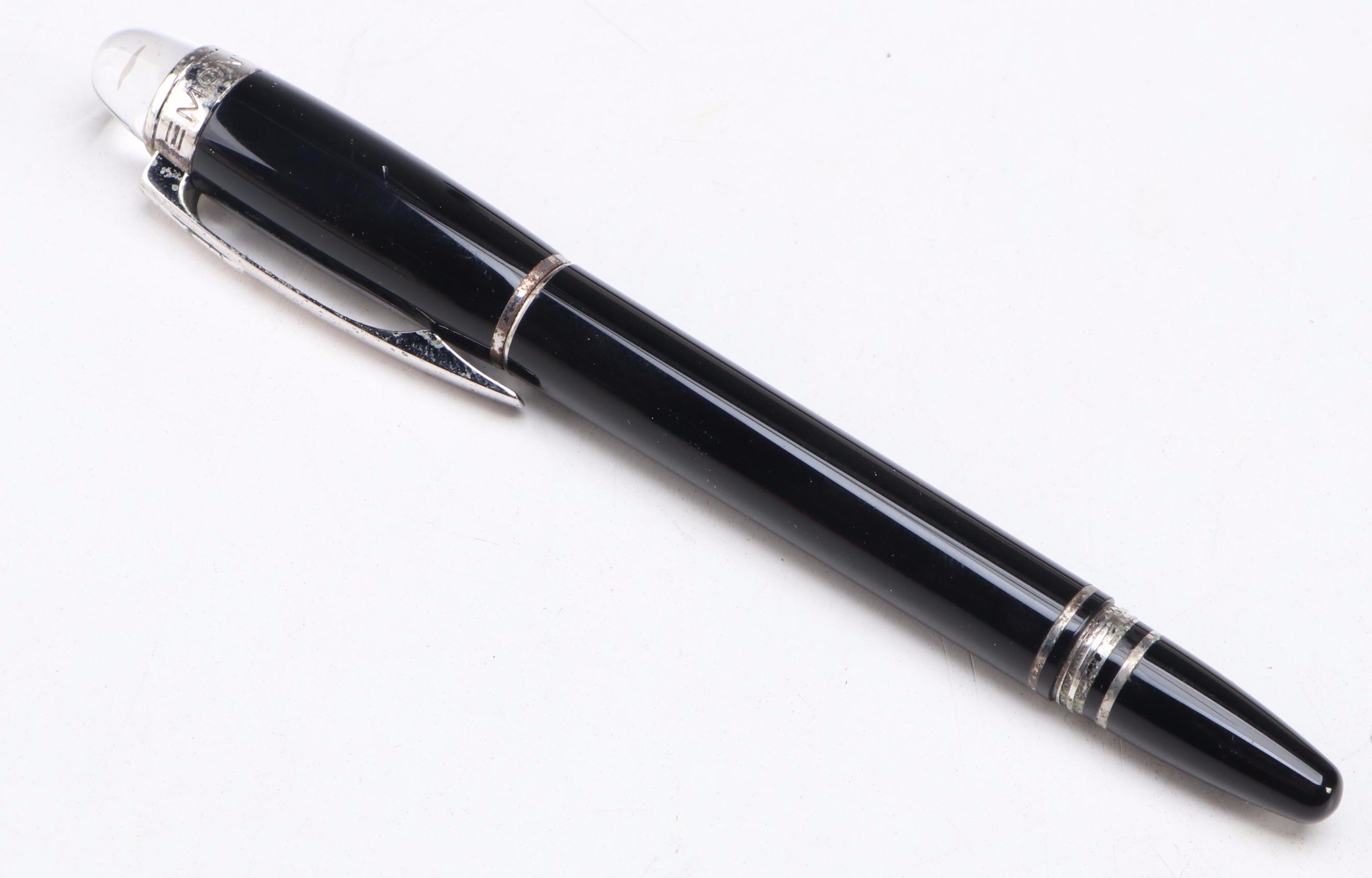 Montblanc Black Lacquer Rollerball Pen
