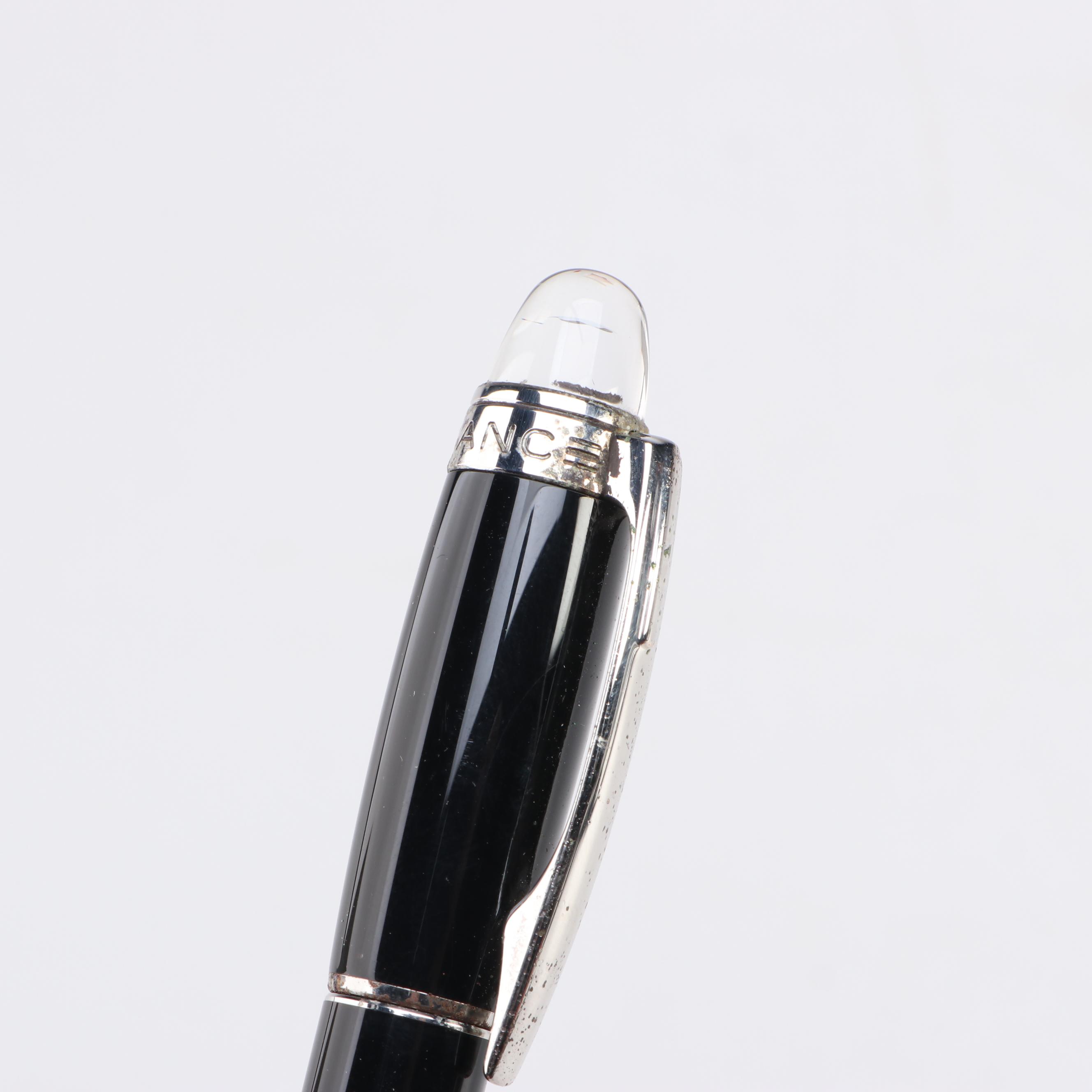 Montblanc Black Lacquer Rollerball Pen