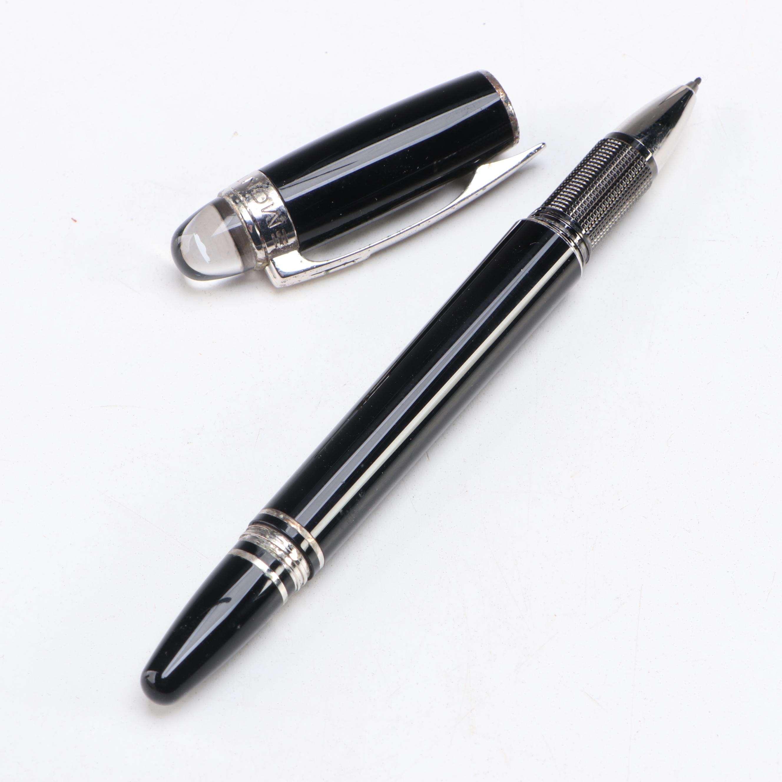 Montblanc Black Lacquer Rollerball Pen