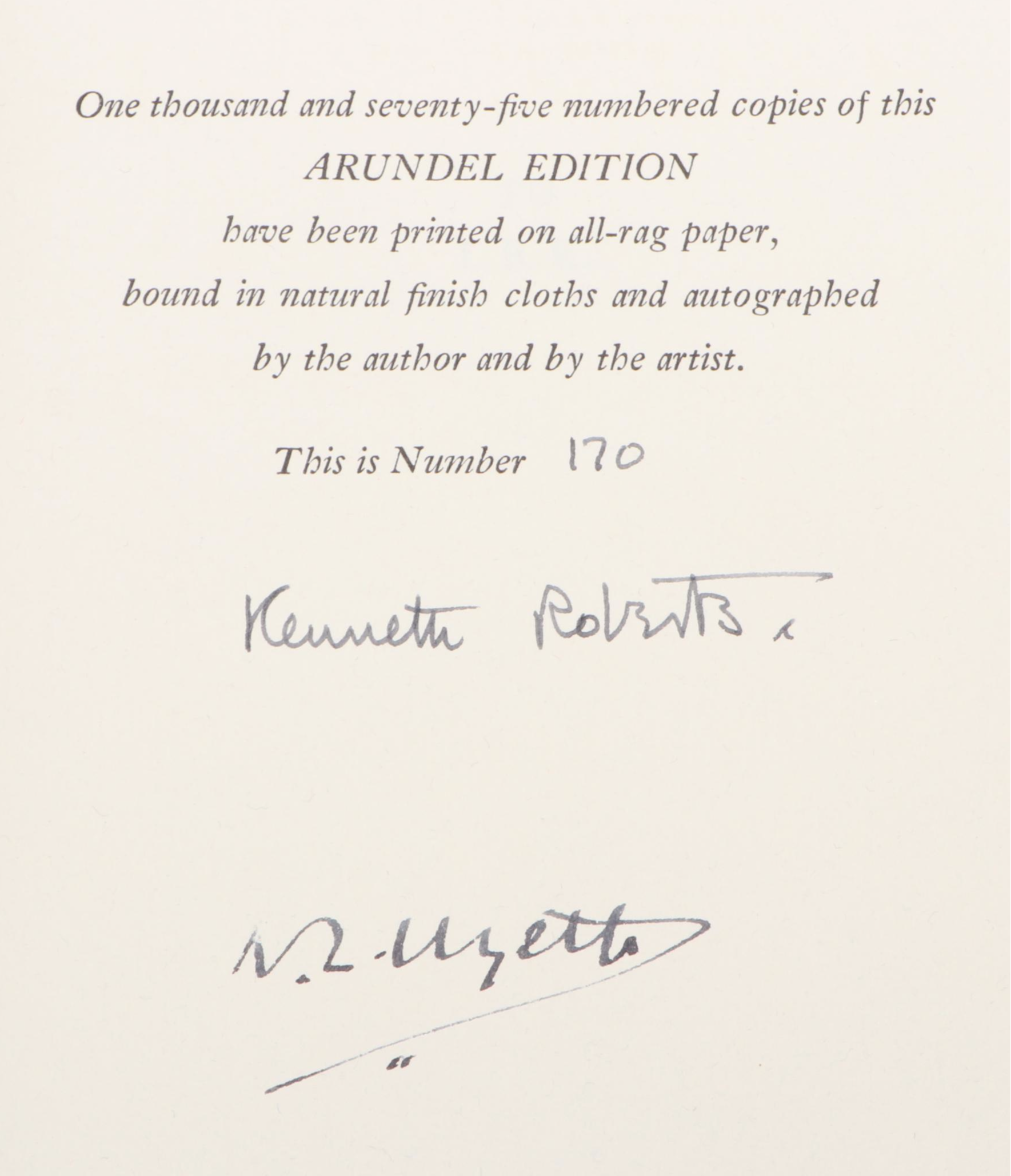 Double Signed First Edition "Trending Into Maine" by Kenneth Roberts, 1938