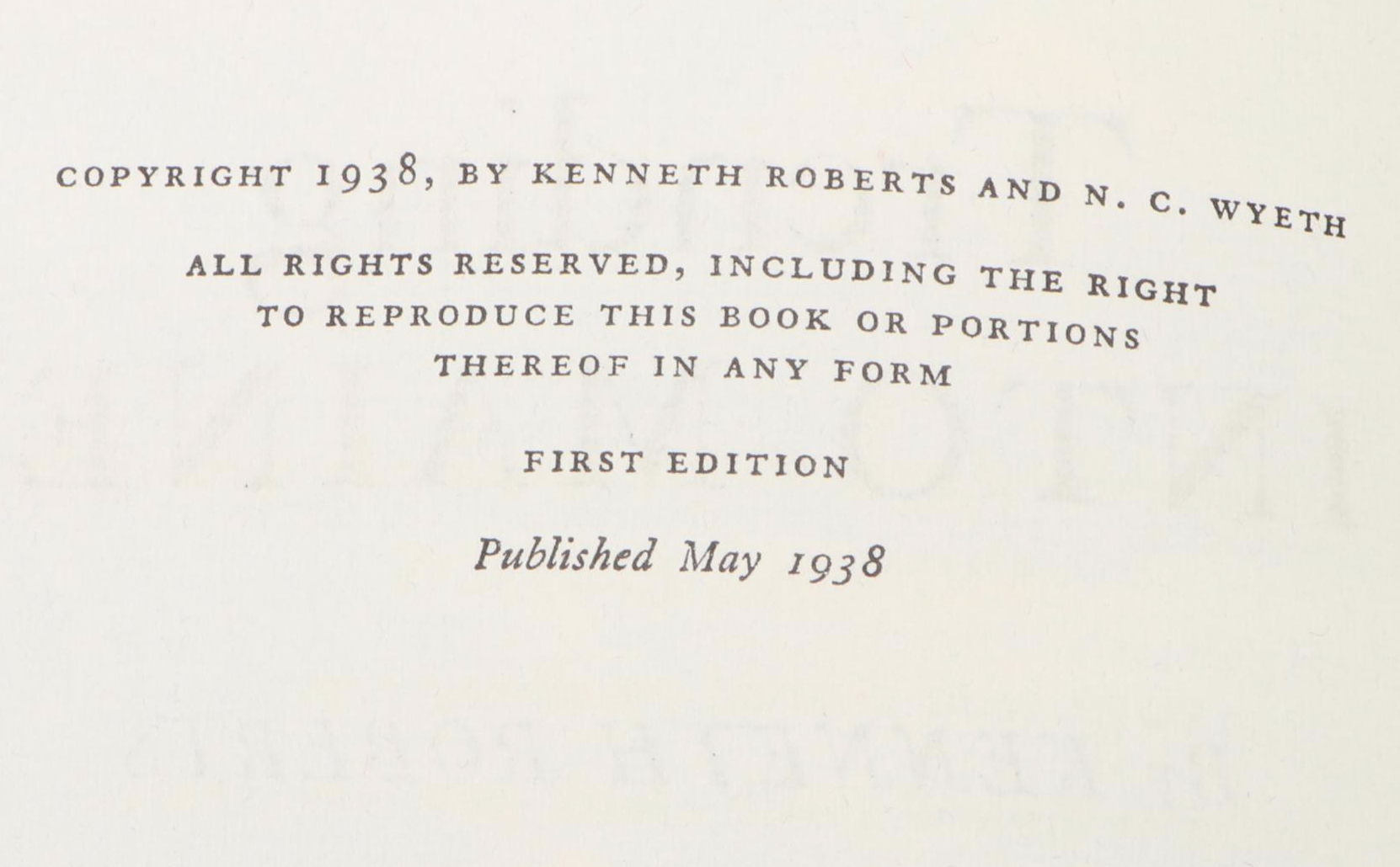 Double Signed First Edition "Trending Into Maine" by Kenneth Roberts, 1938