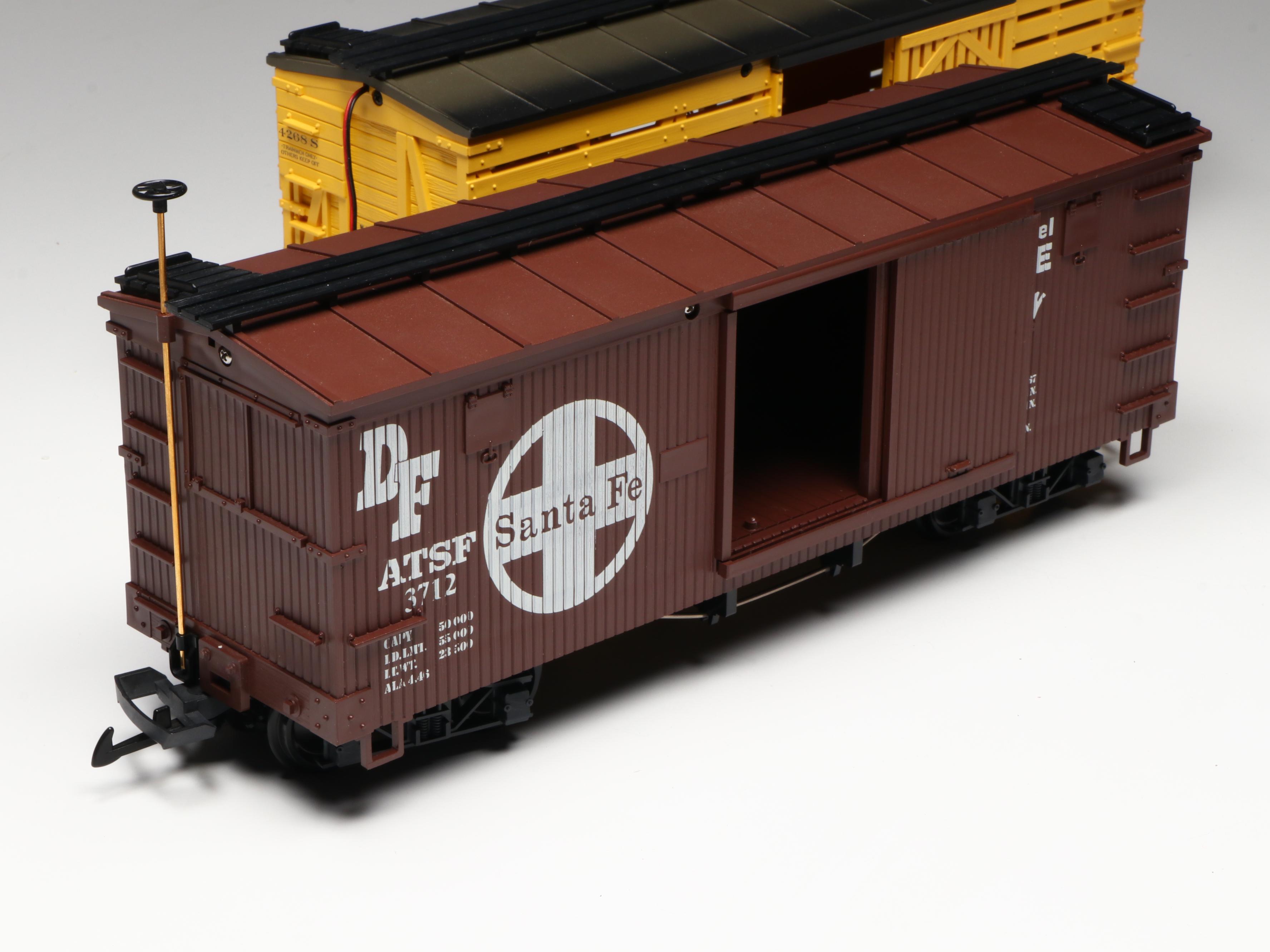 LGB G Scale 4267S Lake George & Boulder and More Boxcars