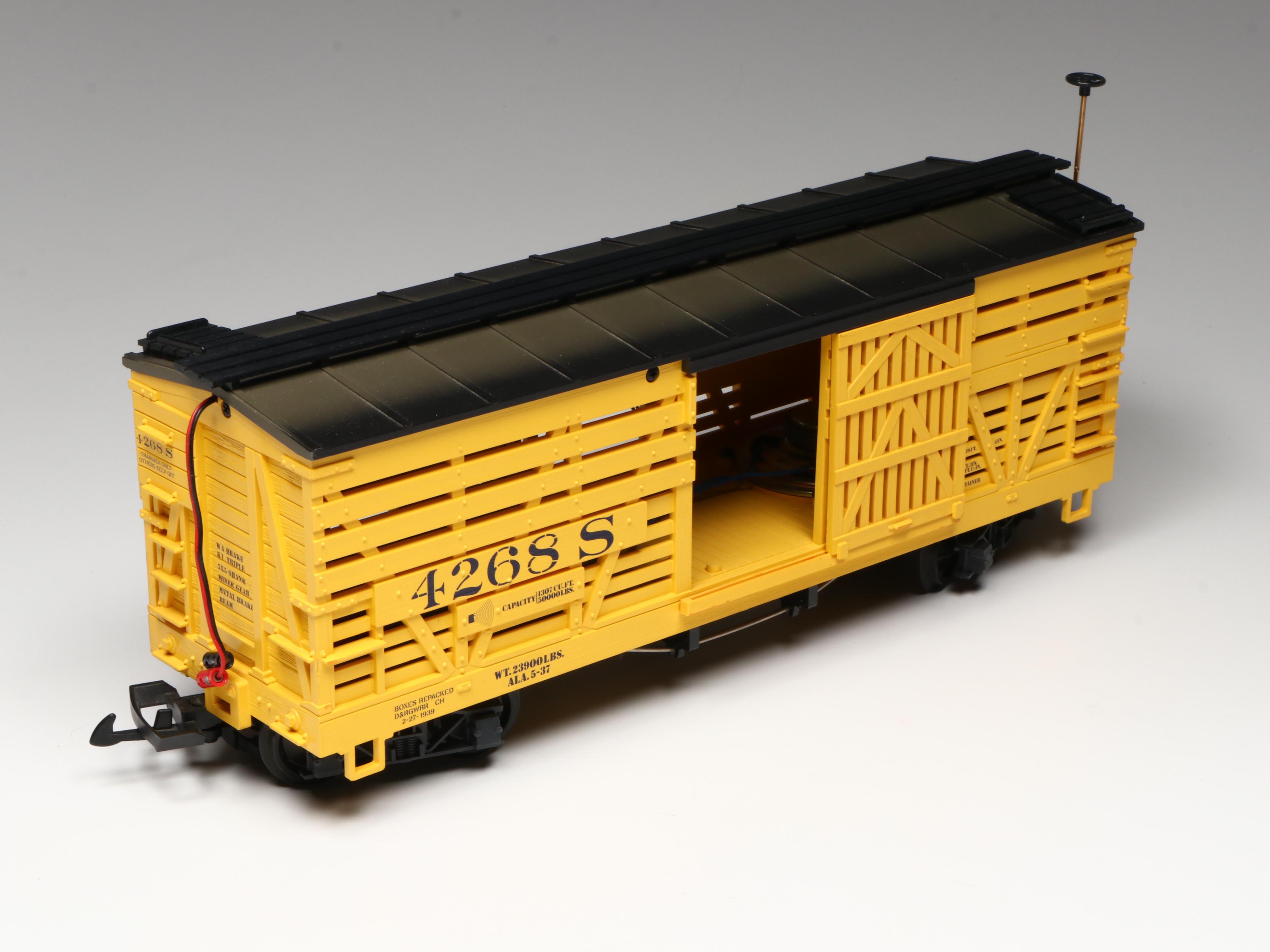 LGB G Scale 4267S Lake George & Boulder and More Boxcars