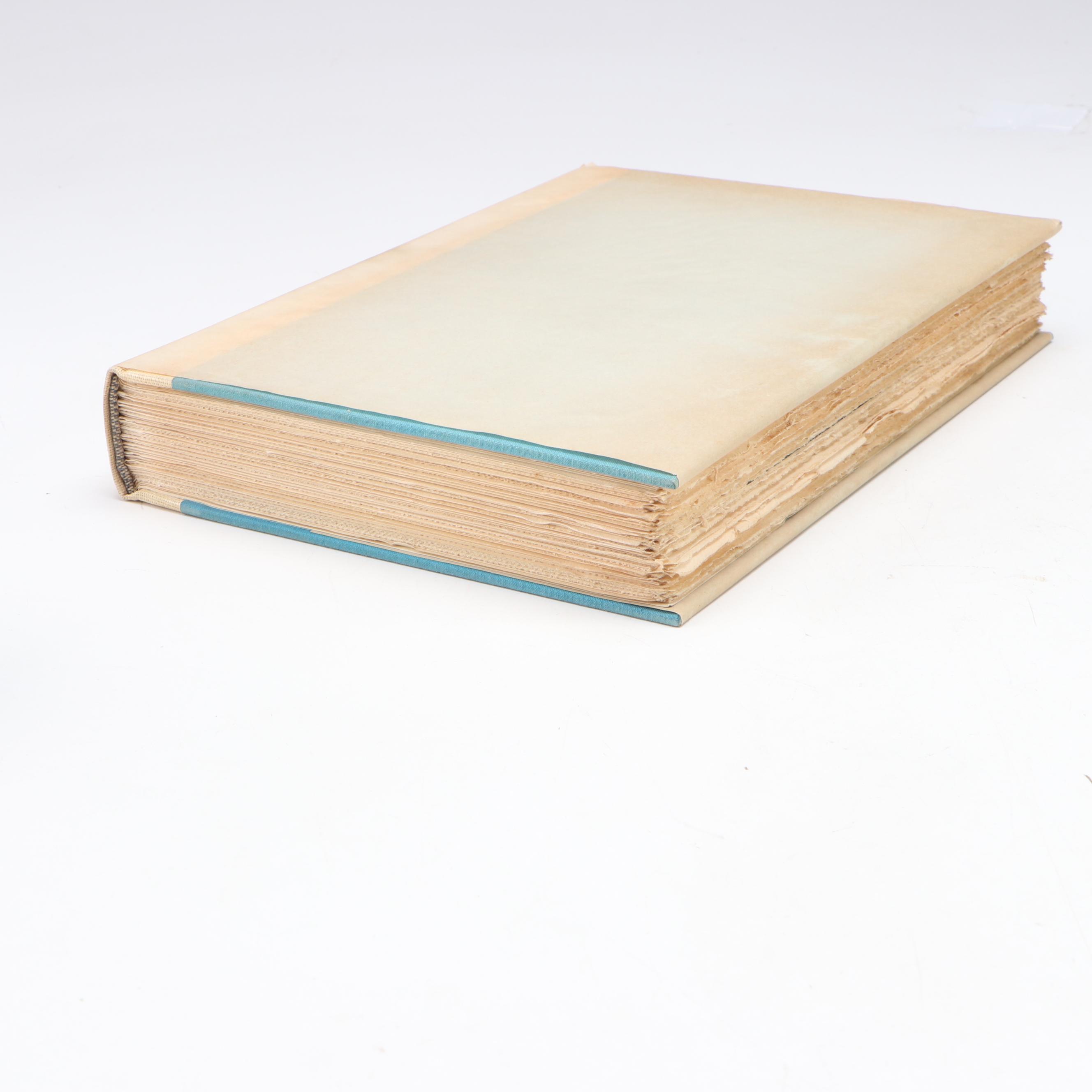 Double Signed First Edition "Trending Into Maine" by Kenneth Roberts, 1938