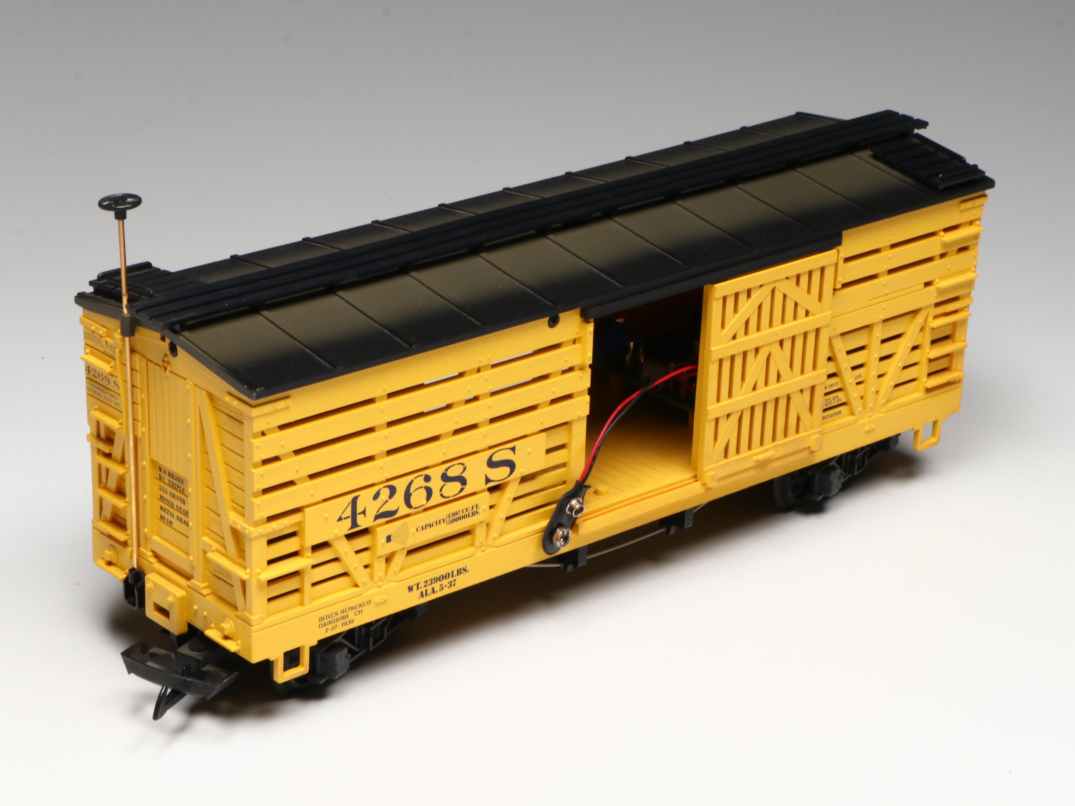 LGB G Scale 4267S Lake George & Boulder and More Boxcars