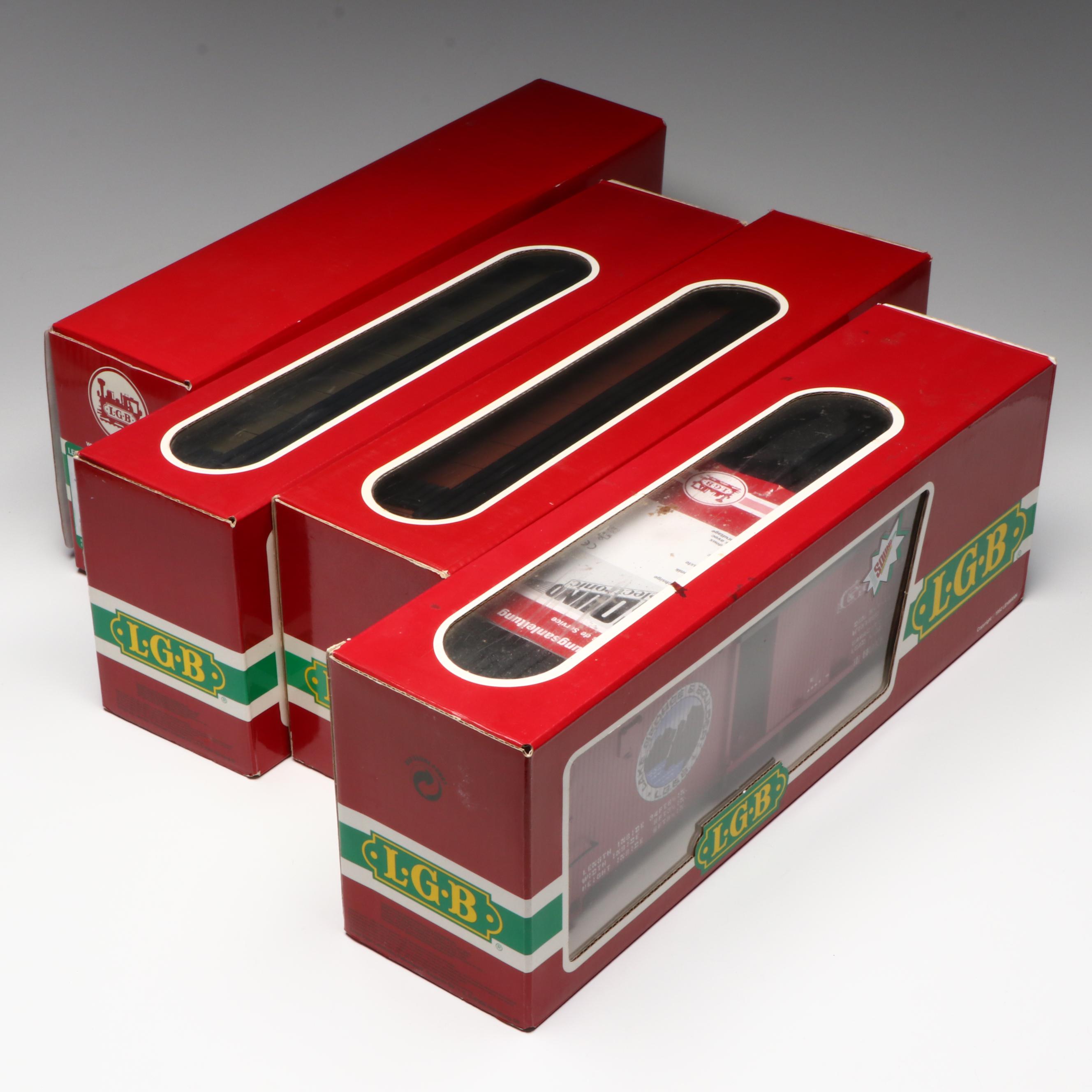 LGB G Scale 4267S Lake George & Boulder and More Boxcars