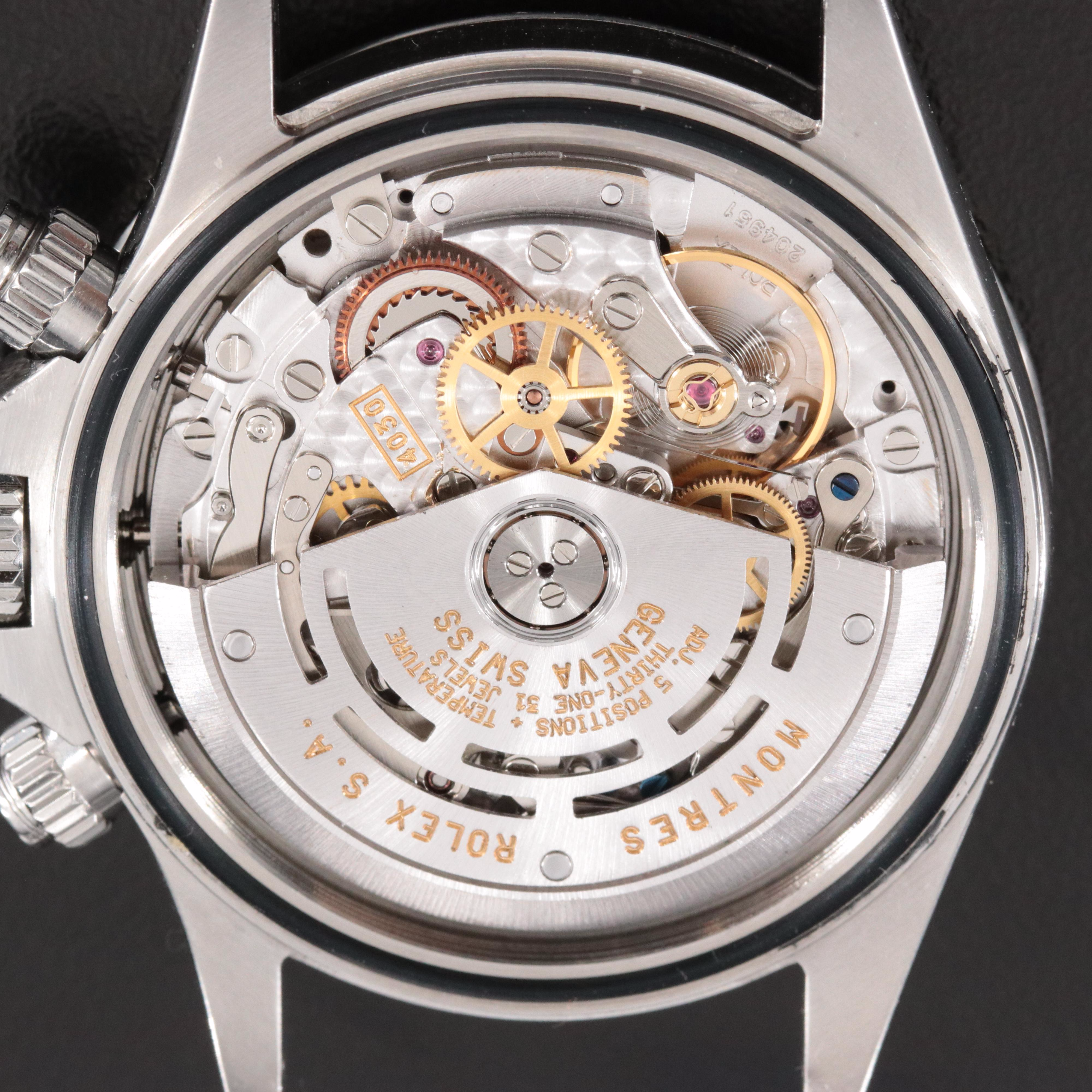 1999 Rolex Cosmograph Daytona Black Dial Oyster Bracelet Watch