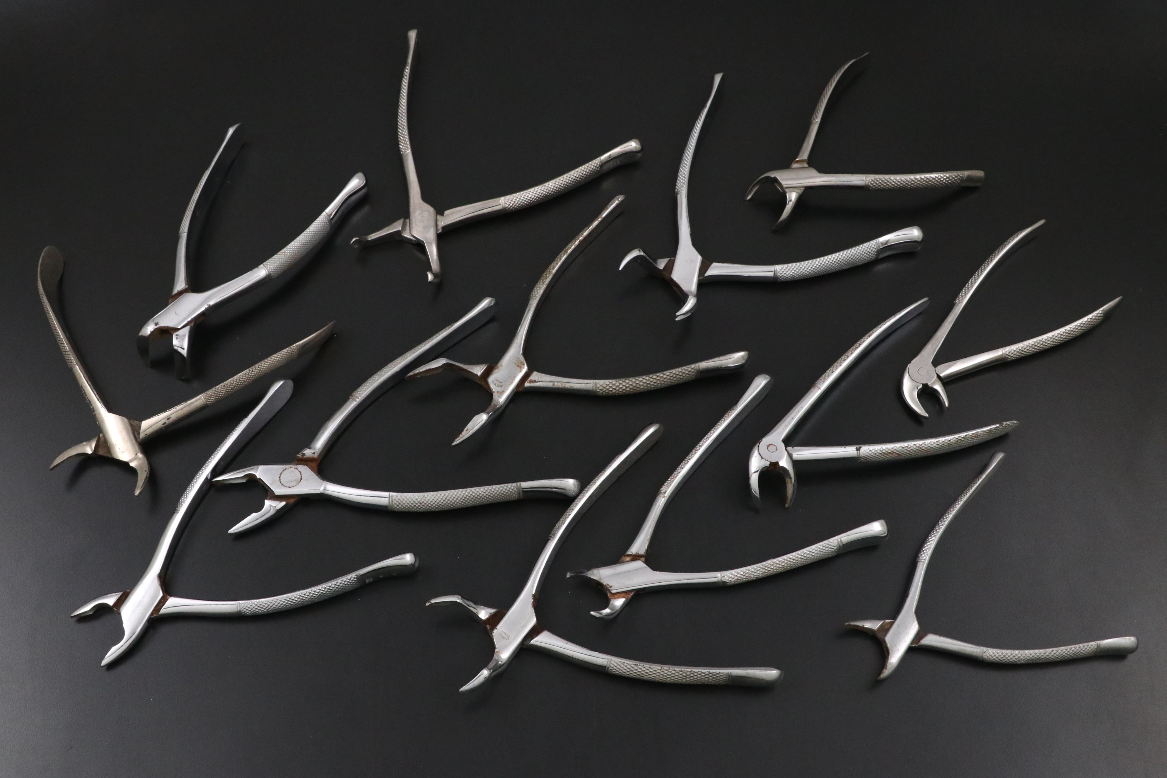 S.S. White, L. Silverman, and More Extraction Forceps and Elevators