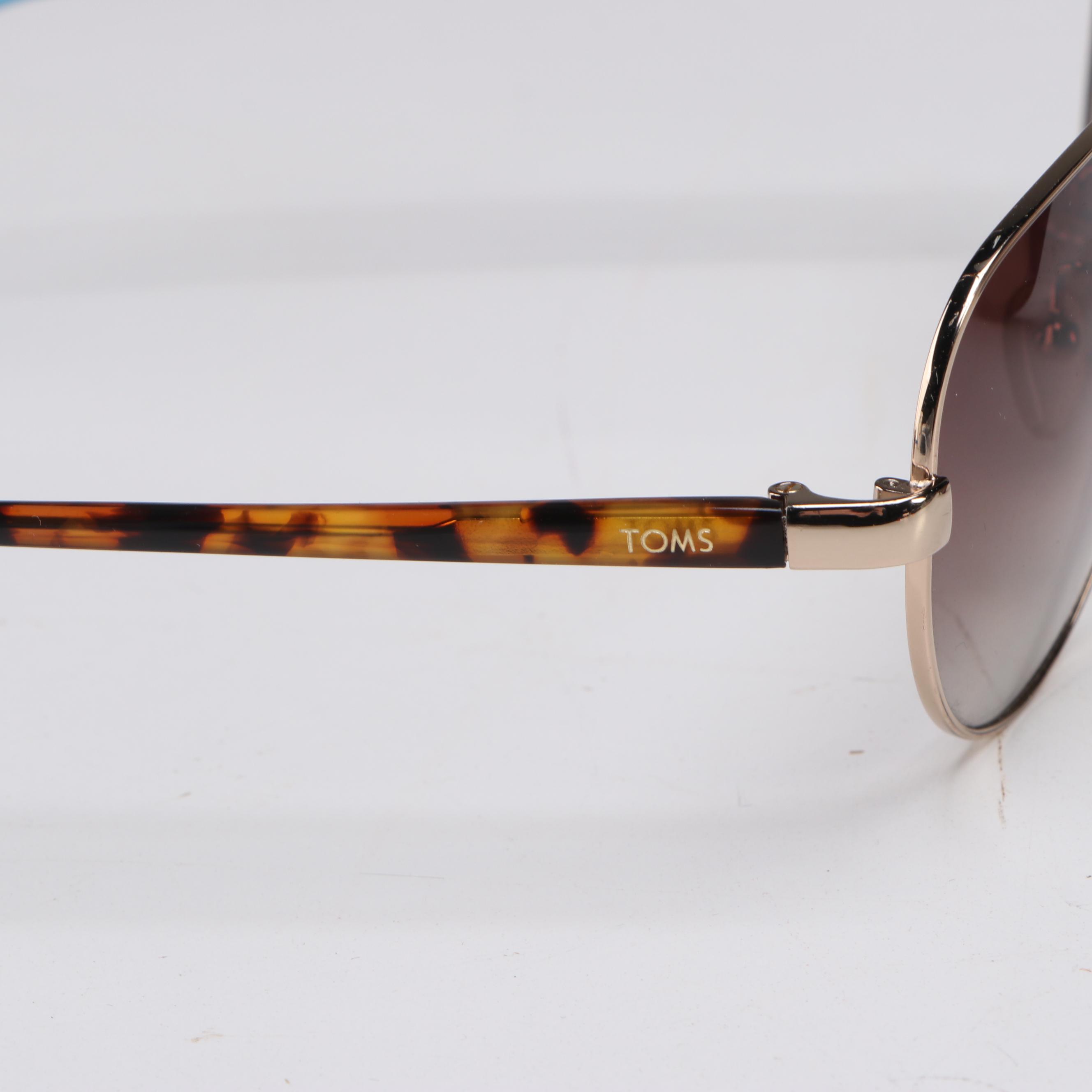 Maui Jim MJ286 and MJ723 Polarized Sunglasses with Toms Maverick Sunglasses