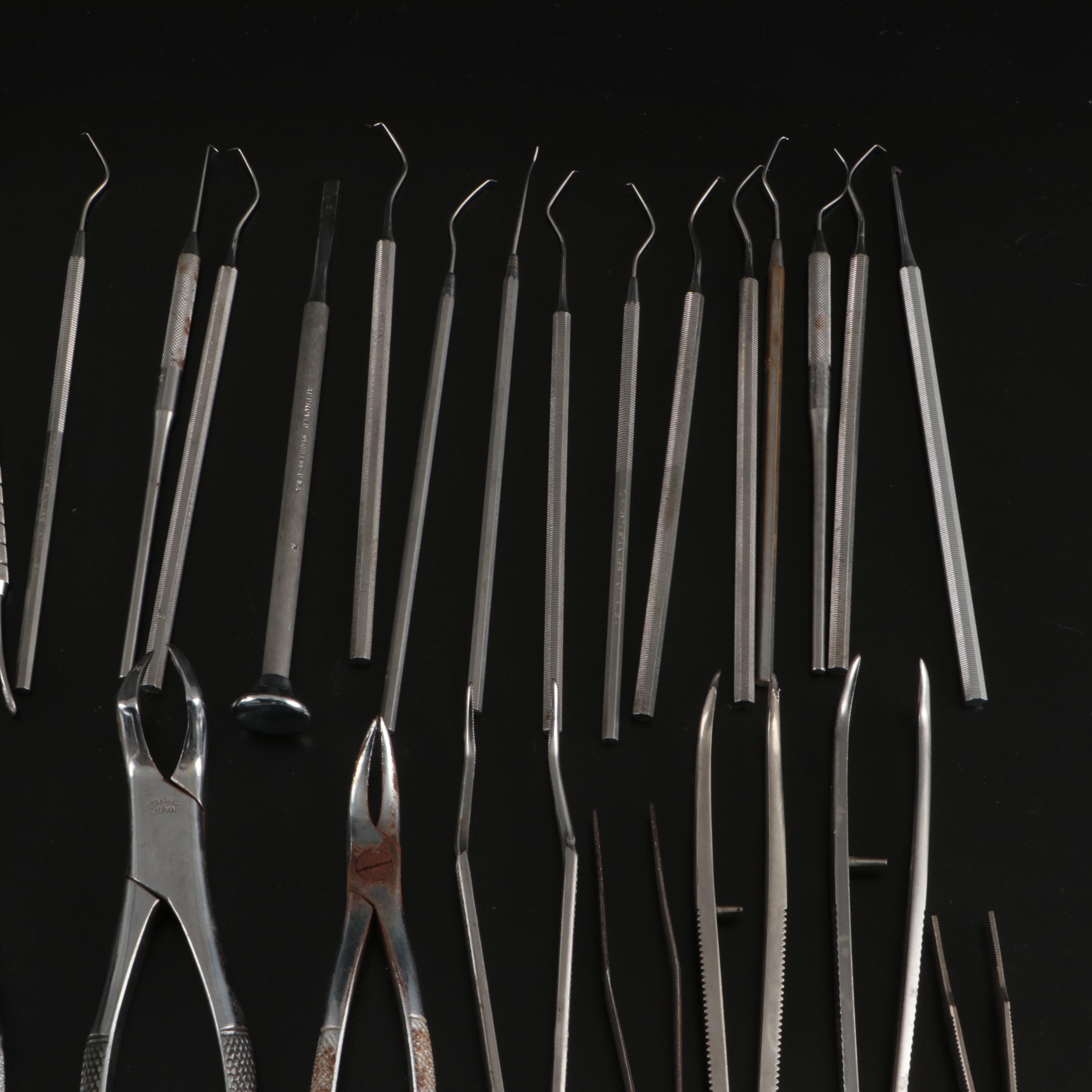 Clev-Dent and Other Extraction Forceps, More Dental Instruments