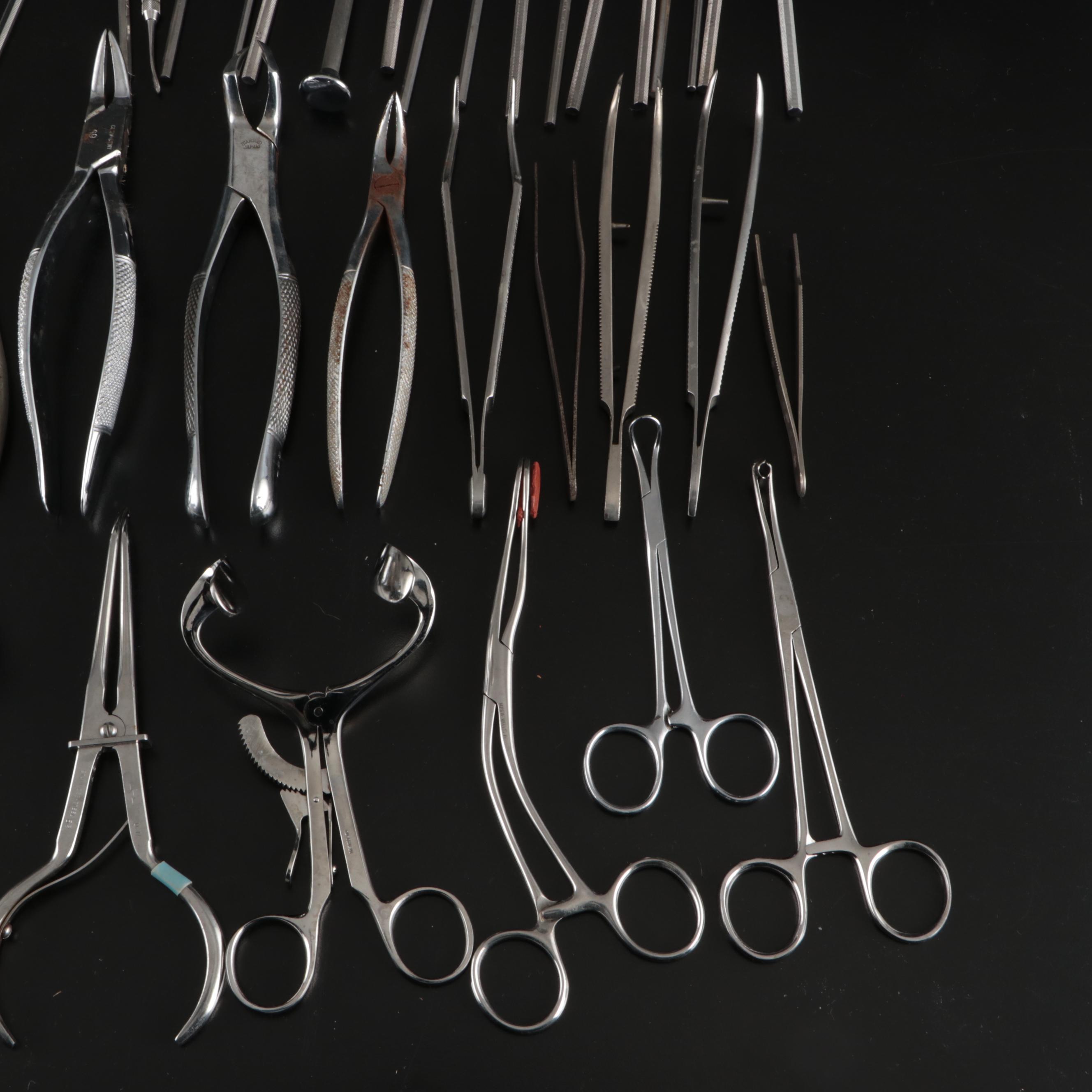 Clev-Dent and Other Extraction Forceps, More Dental Instruments
