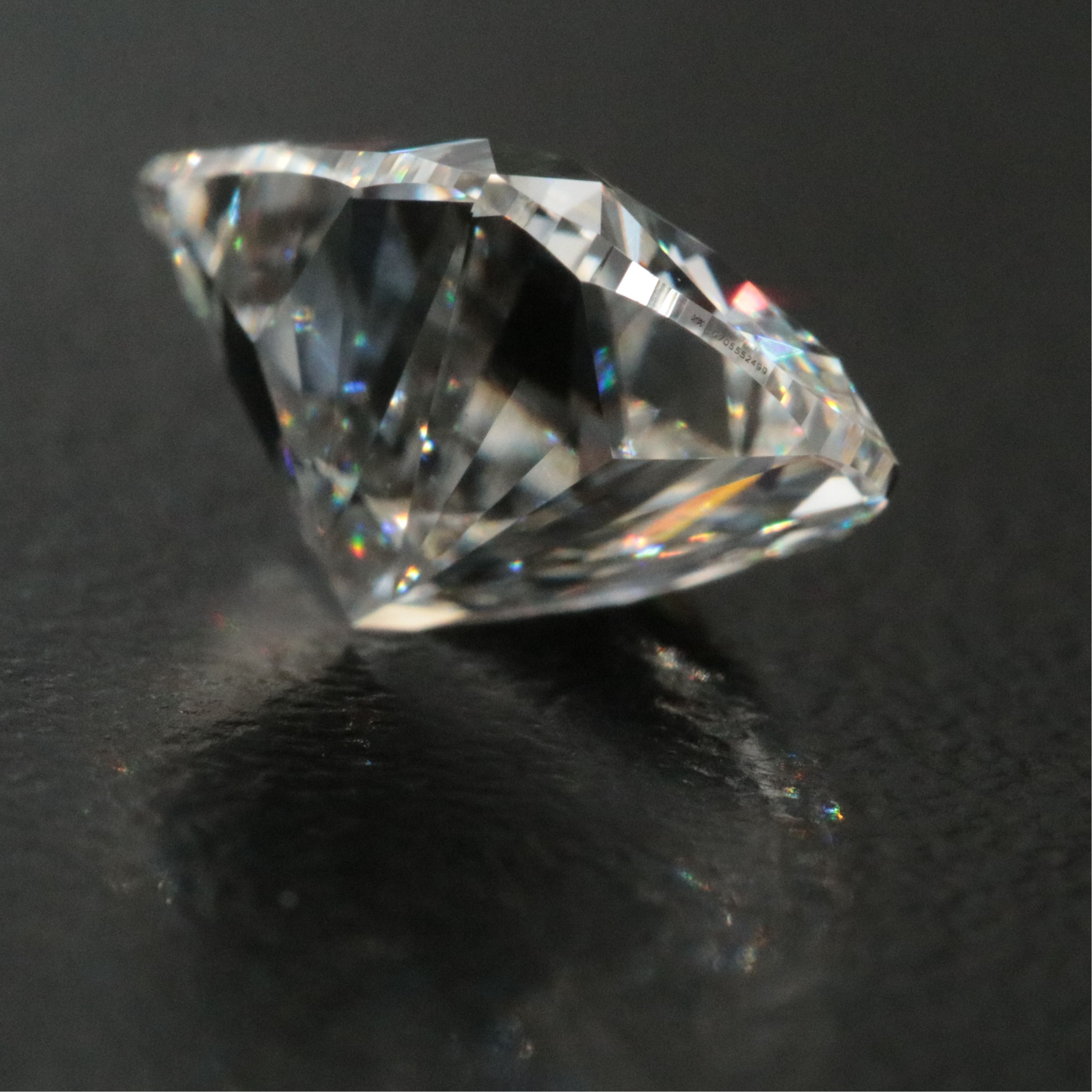 Loose 2.58 CT Lab Grown Diamond with IGI Report