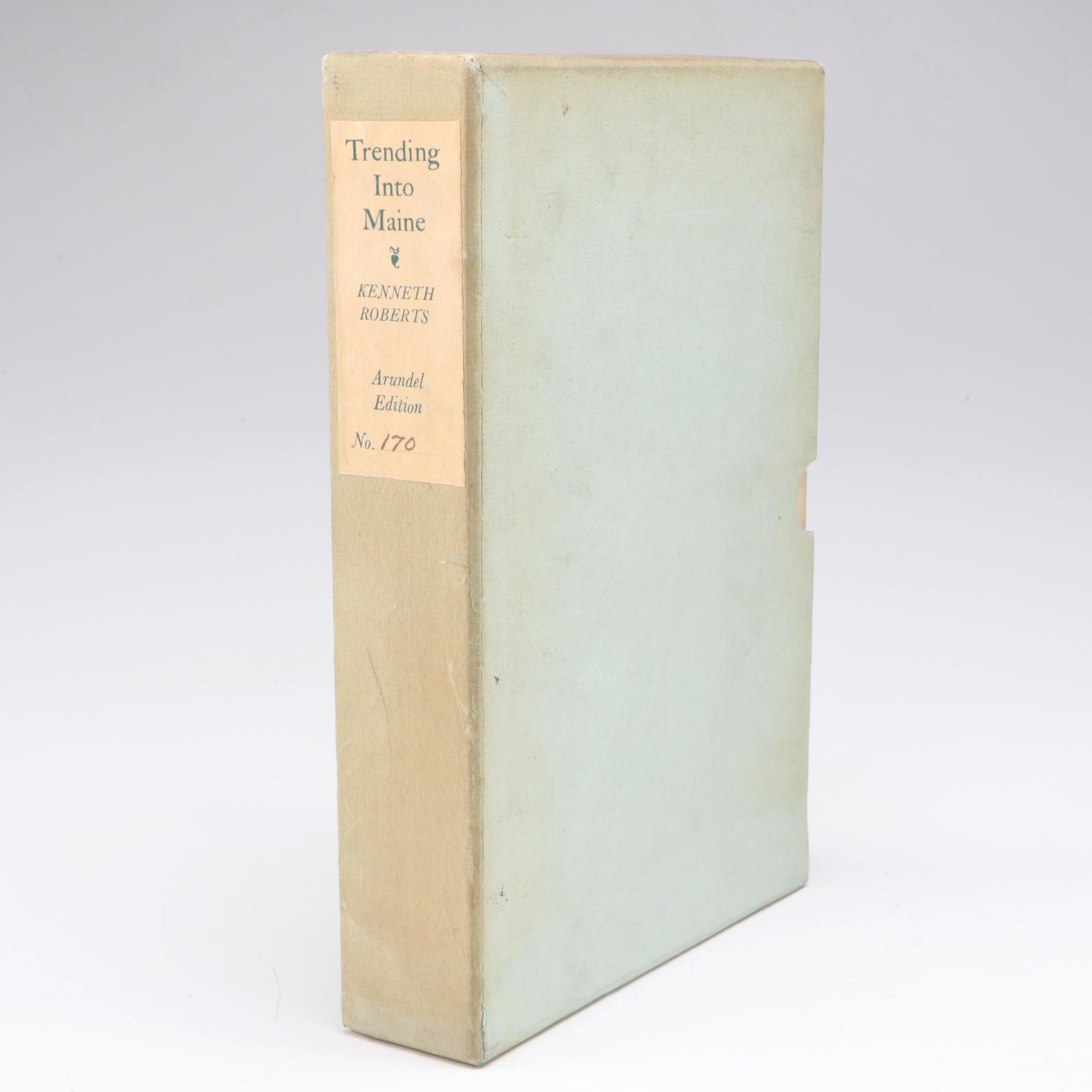 Double Signed First Edition "Trending Into Maine" by Kenneth Roberts, 1938