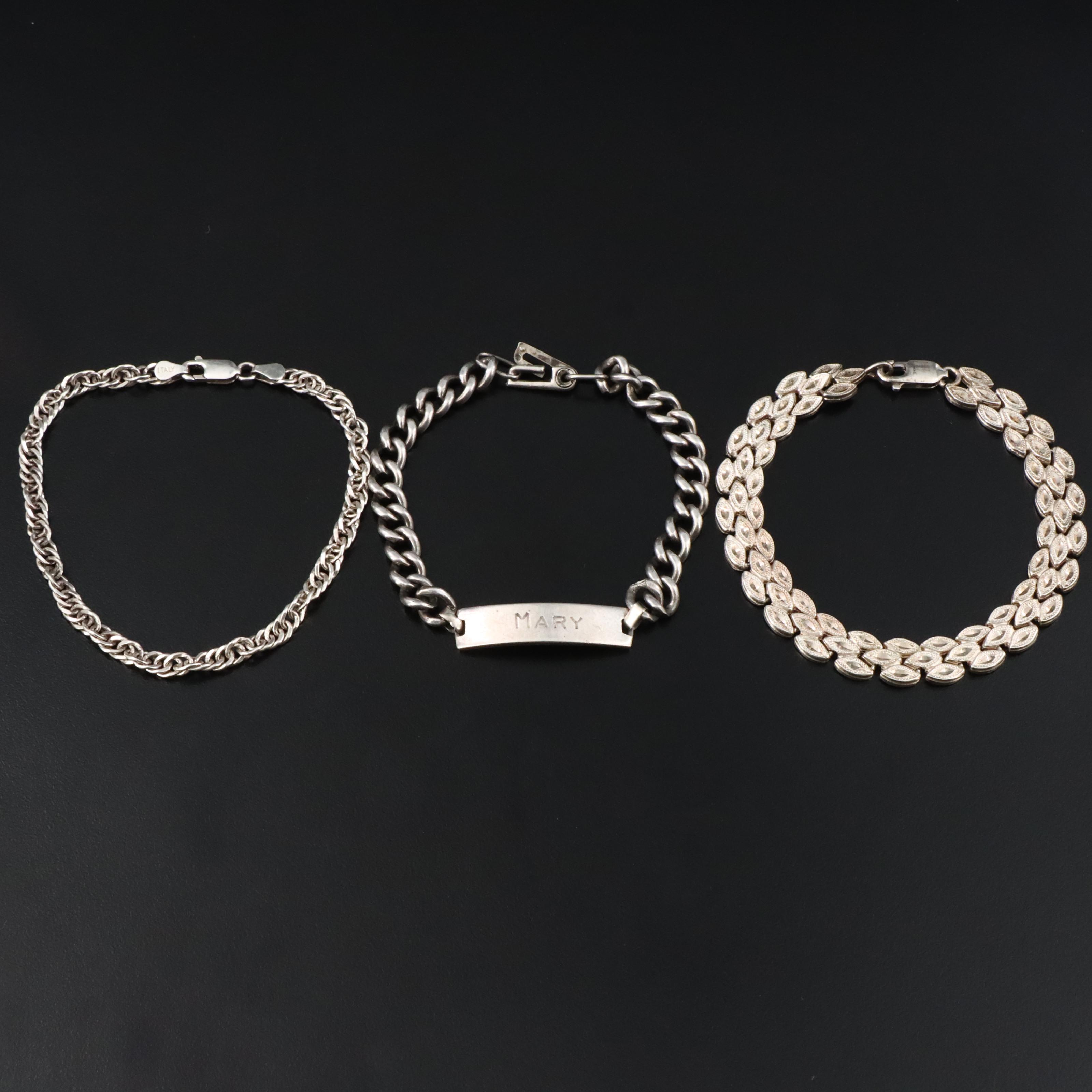 Sterling and 960 Silver Bracelet Collection
