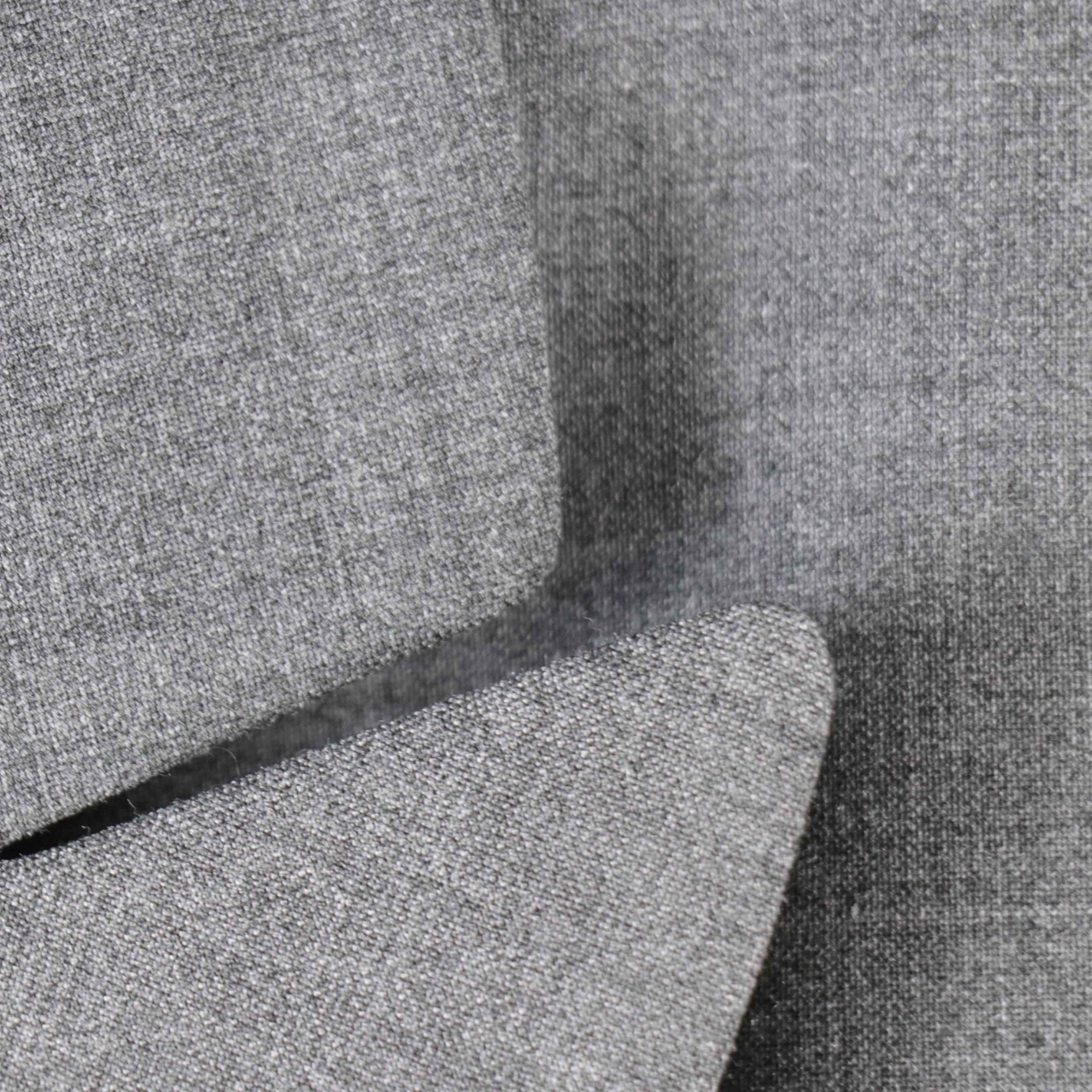 Antonio Melani Wool Double-Breasted Pantsuit and Light Gray Two-Piece Skirt Set