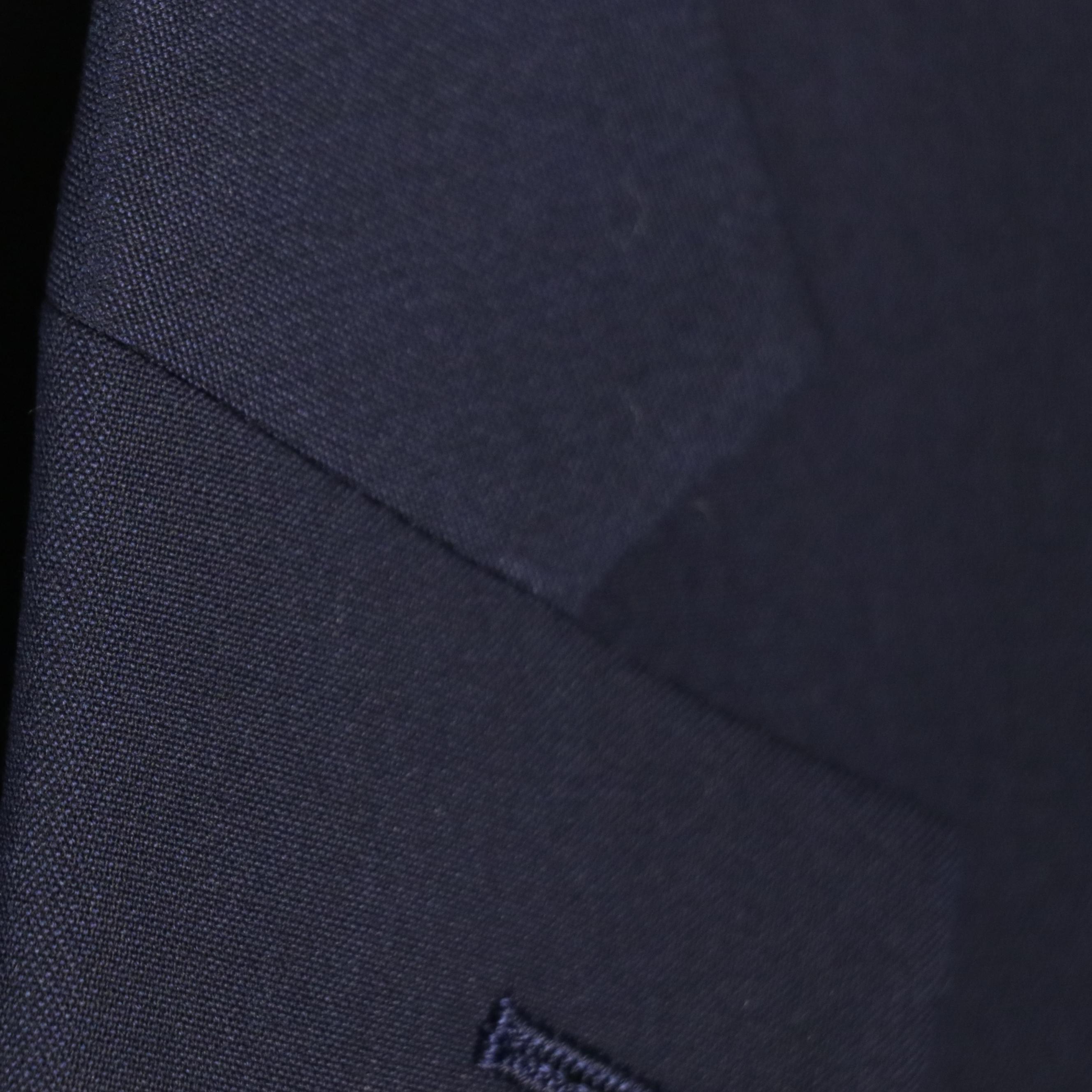Men's Club Room Gray Two-Piece Suit and Navy Blue Blazer, with Tag