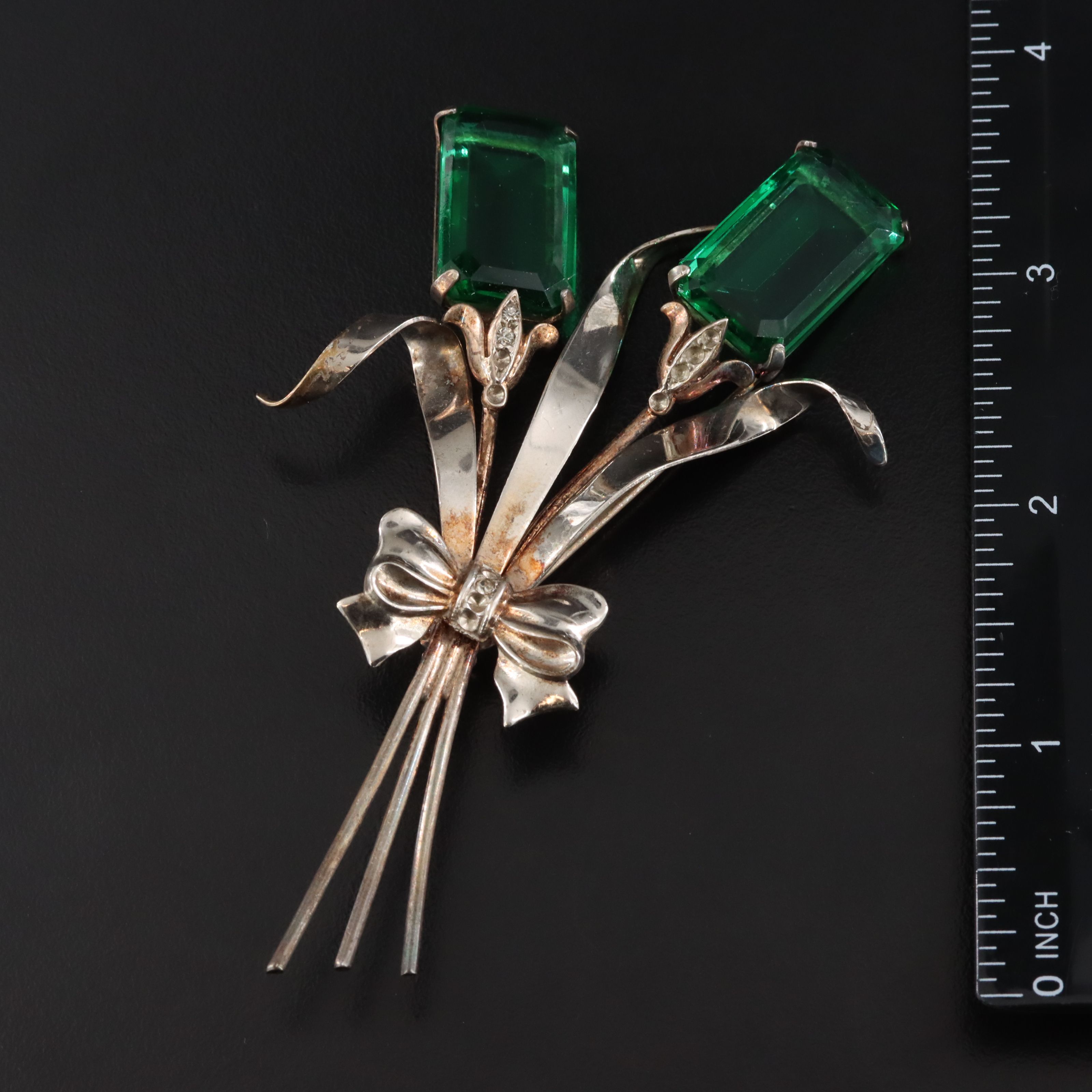 Sandor and Sterling Retro Brooch Collection