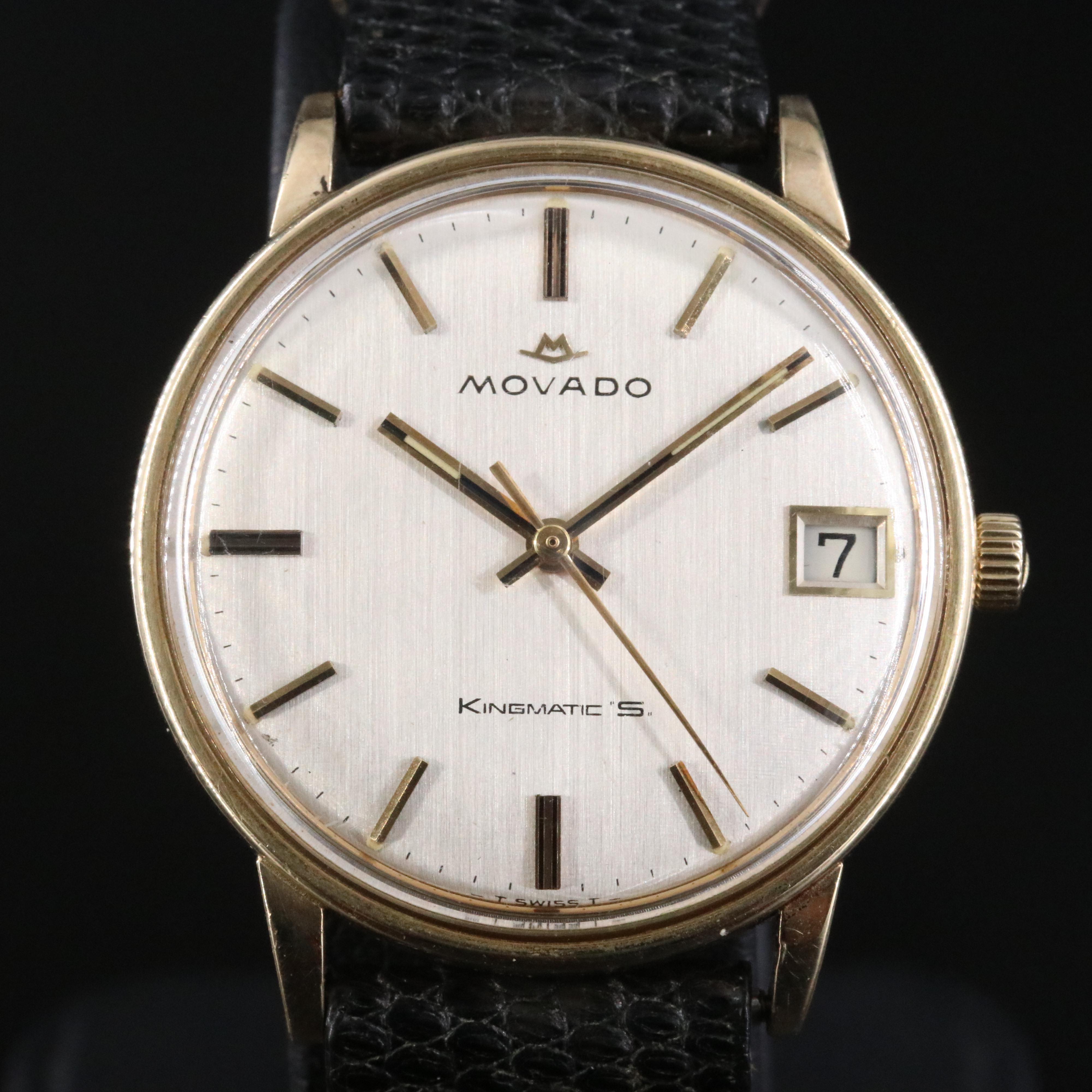 Movado Kingmatic "S" Sub Sea Vintage Watch